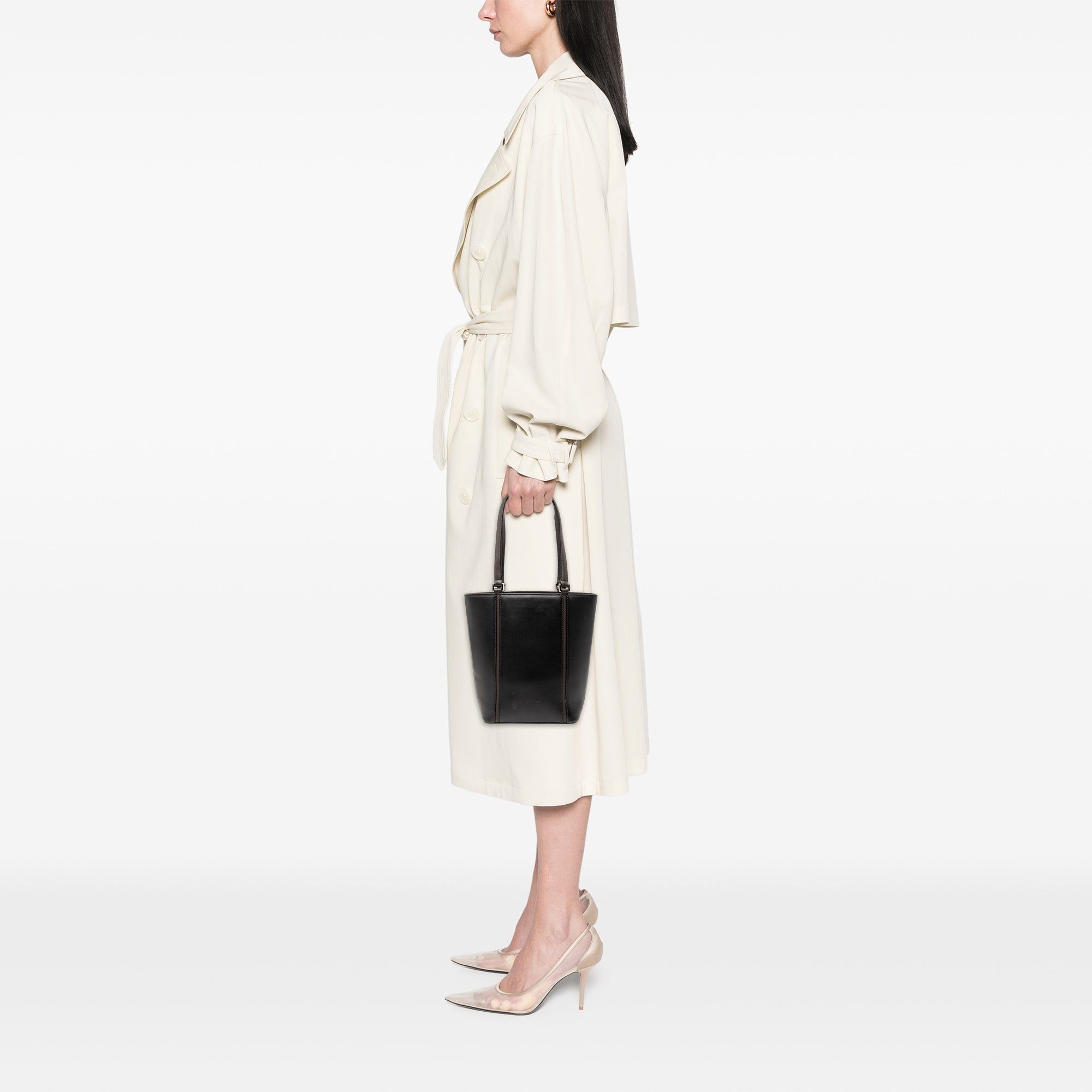 Burberry Leather Tote Size ONE SIZE - 6 Thumbnail