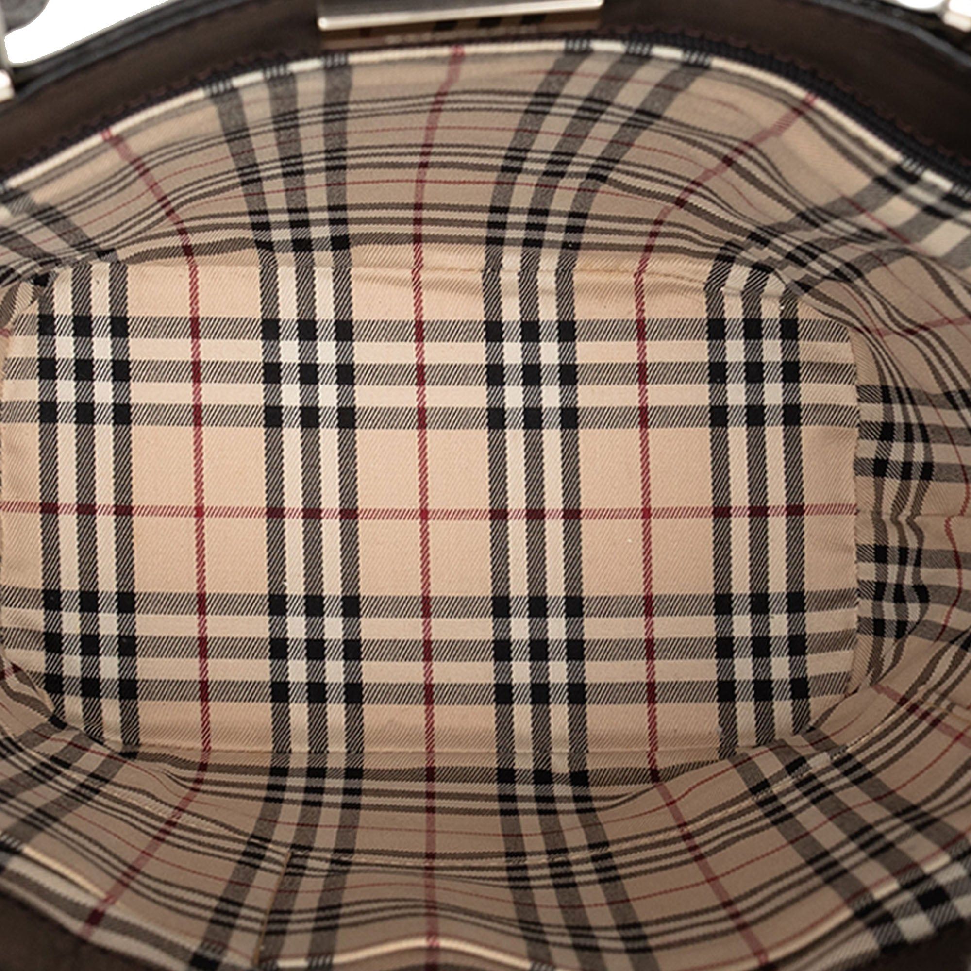 Burberry Leather Tote Size ONE SIZE - 4 Thumbnail