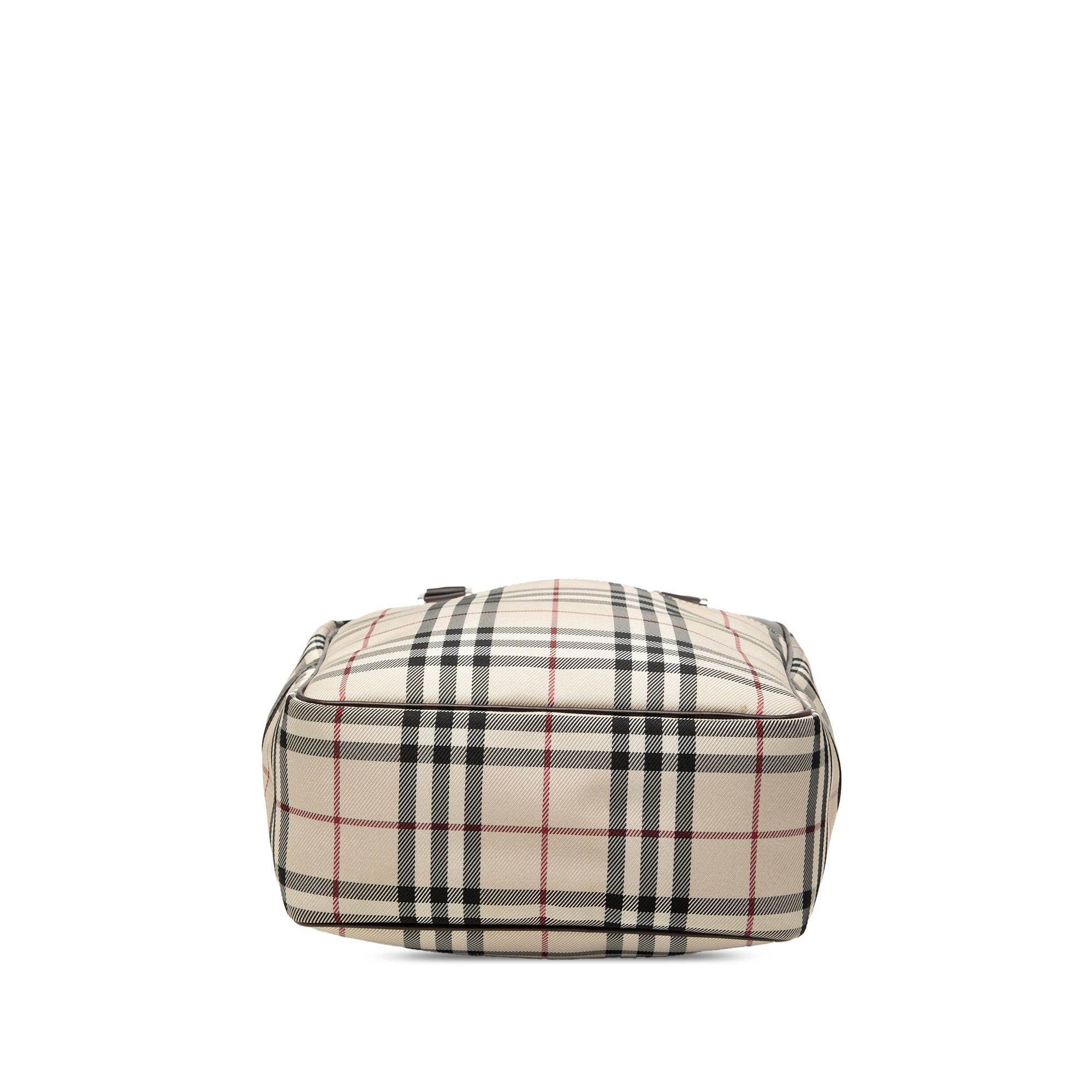Burberry House Check Canvas Handbag Size ONE SIZE - 3 Thumbnail