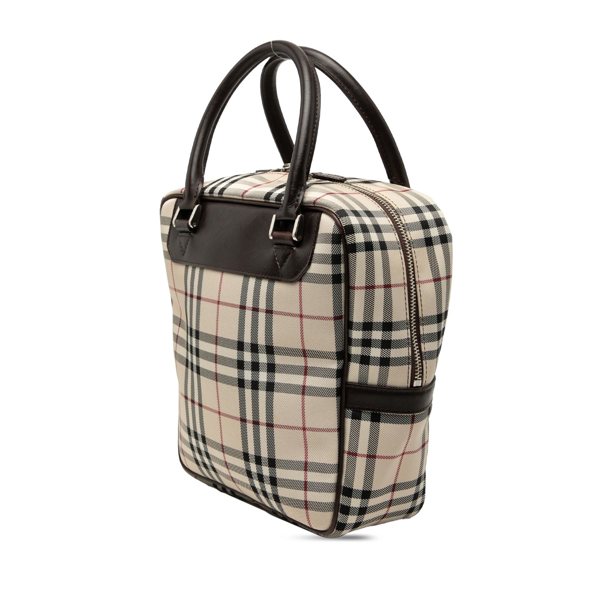 Burberry House Check Canvas Handbag Size ONE SIZE - 2 Thumbnail