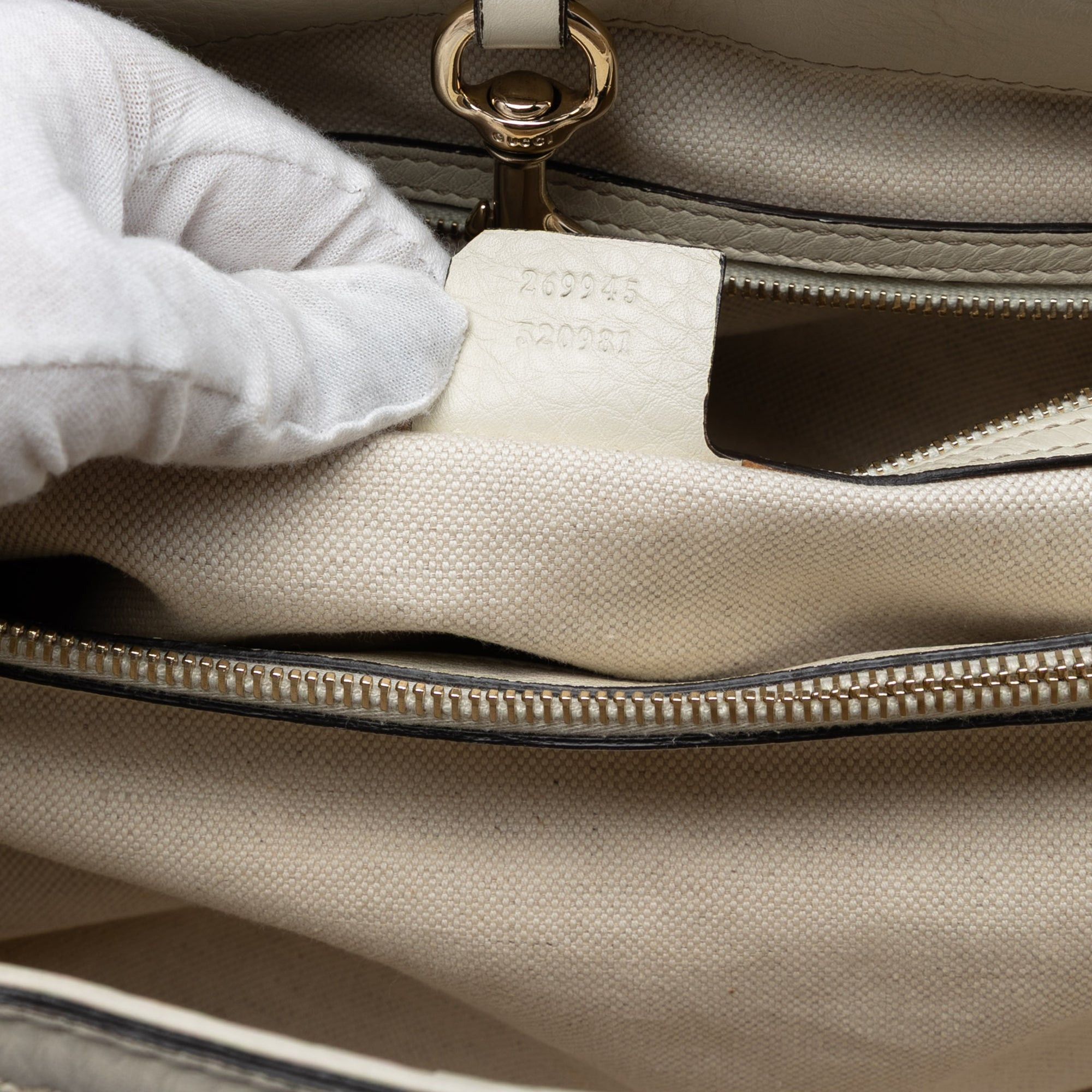 Gucci Medium Leather Bella Tote Size ONE SIZE - 6 Thumbnail