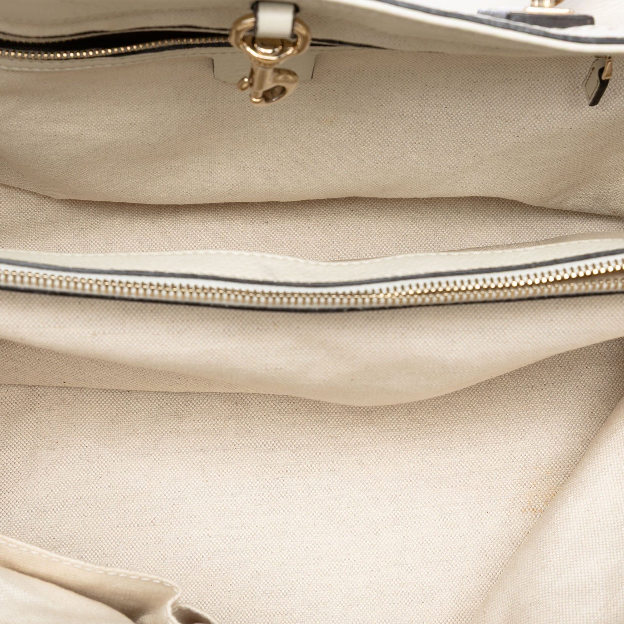 Gucci Medium Leather Bella Tote Size ONE SIZE - 4 Thumbnail