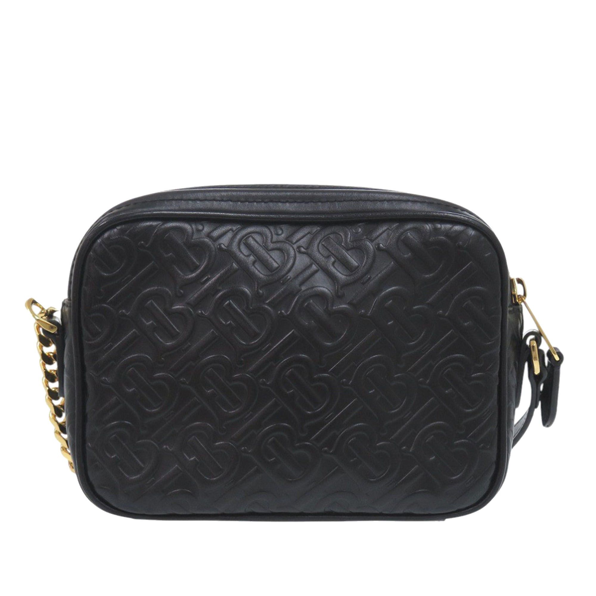Burberry Embossed Calfskin TB Monogram Camera Chain Crossbody Size ONE SIZE - 2 Thumbnail