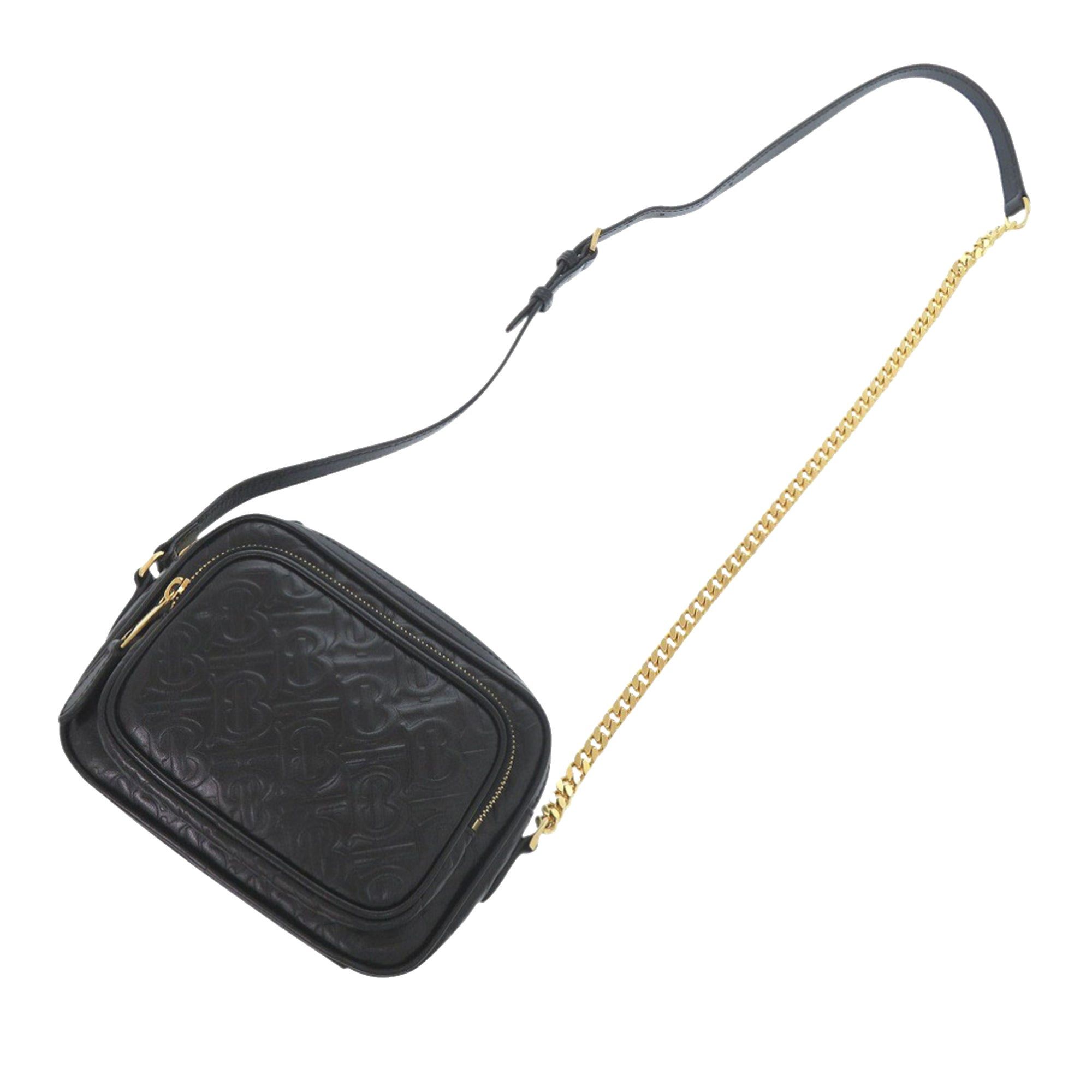 Burberry Embossed Calfskin TB Monogram Camera Chain Crossbody Size ONE SIZE - 12 Thumbnail