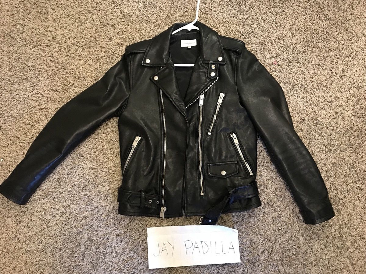 Other Lac La Moto Biker Leather Jacket Grailed