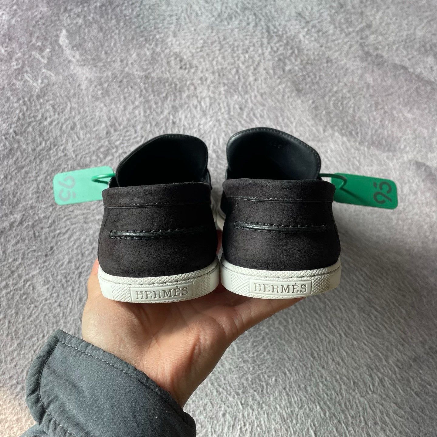 Hermes Hermes Black Lowtop Sneakers 40.5 Men Size US 8 / EU 41 - 3 Thumbnail