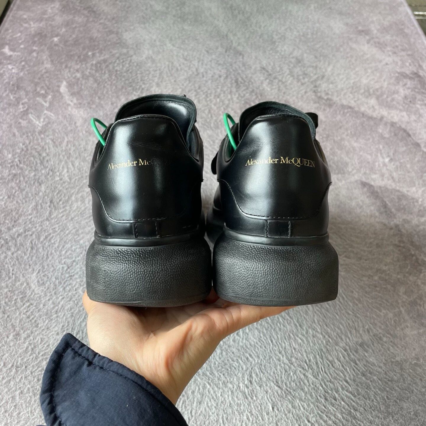 Alexander McQueen Alexander McQueen Black Lowtop Sneakers 43 Men Size US 10 / EU 43 - 3 Thumbnail