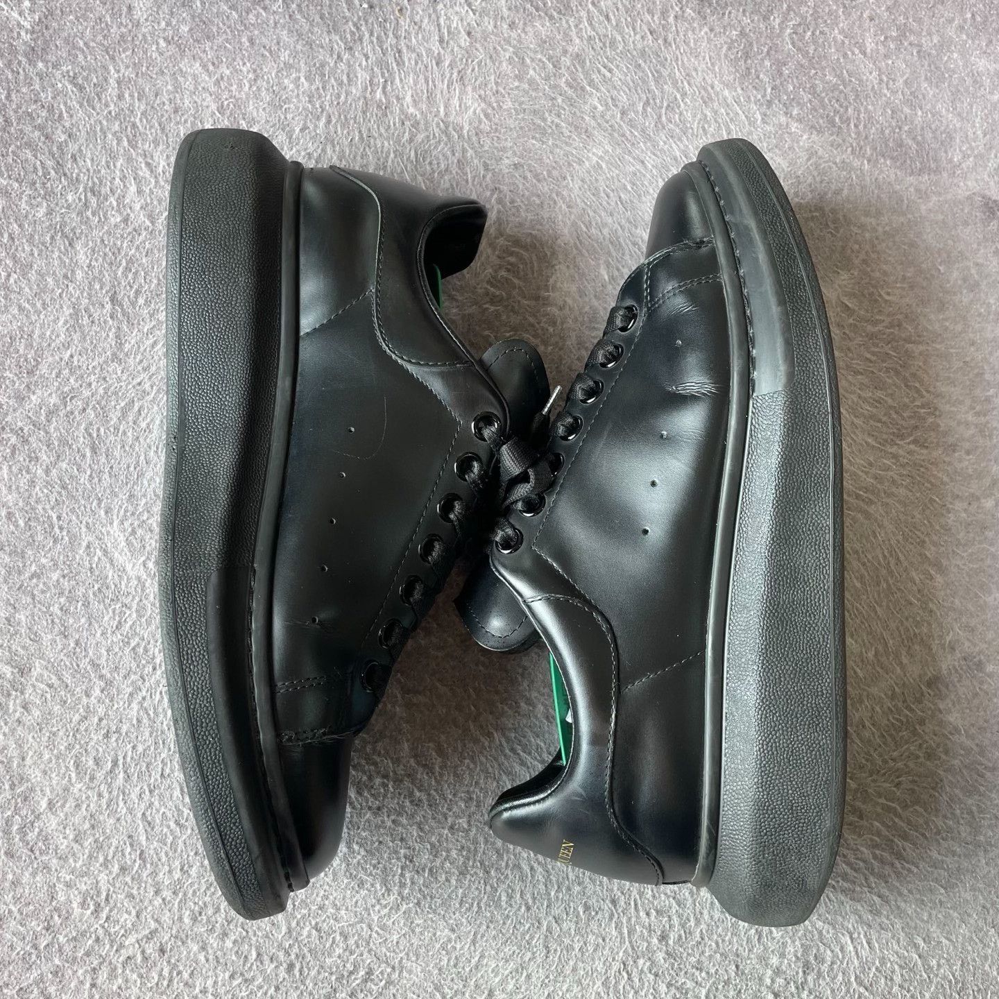 Alexander McQueen Alexander McQueen Black Lowtop Sneakers 43 Men Size US 10 / EU 43 - 7 Thumbnail