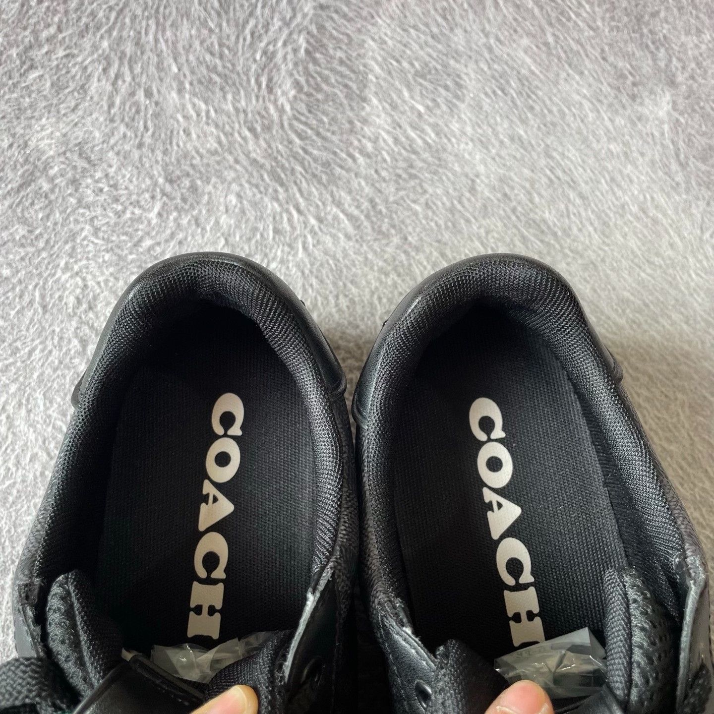 Coach Coach Black Lowtop Sneakers 42 Men Size US 9 / EU 42 - 9 Thumbnail