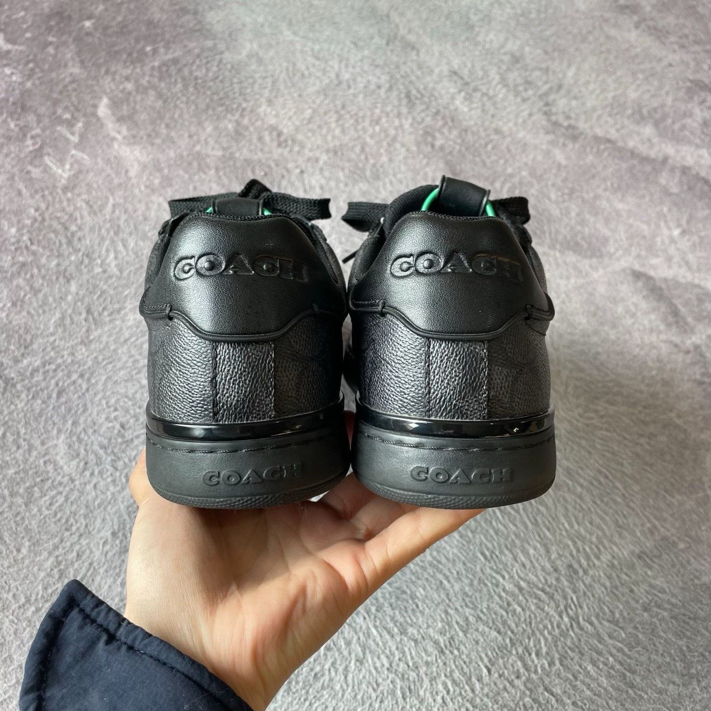 Coach Coach Black Lowtop Sneakers 42 Men Size US 9 / EU 42 - 3 Thumbnail