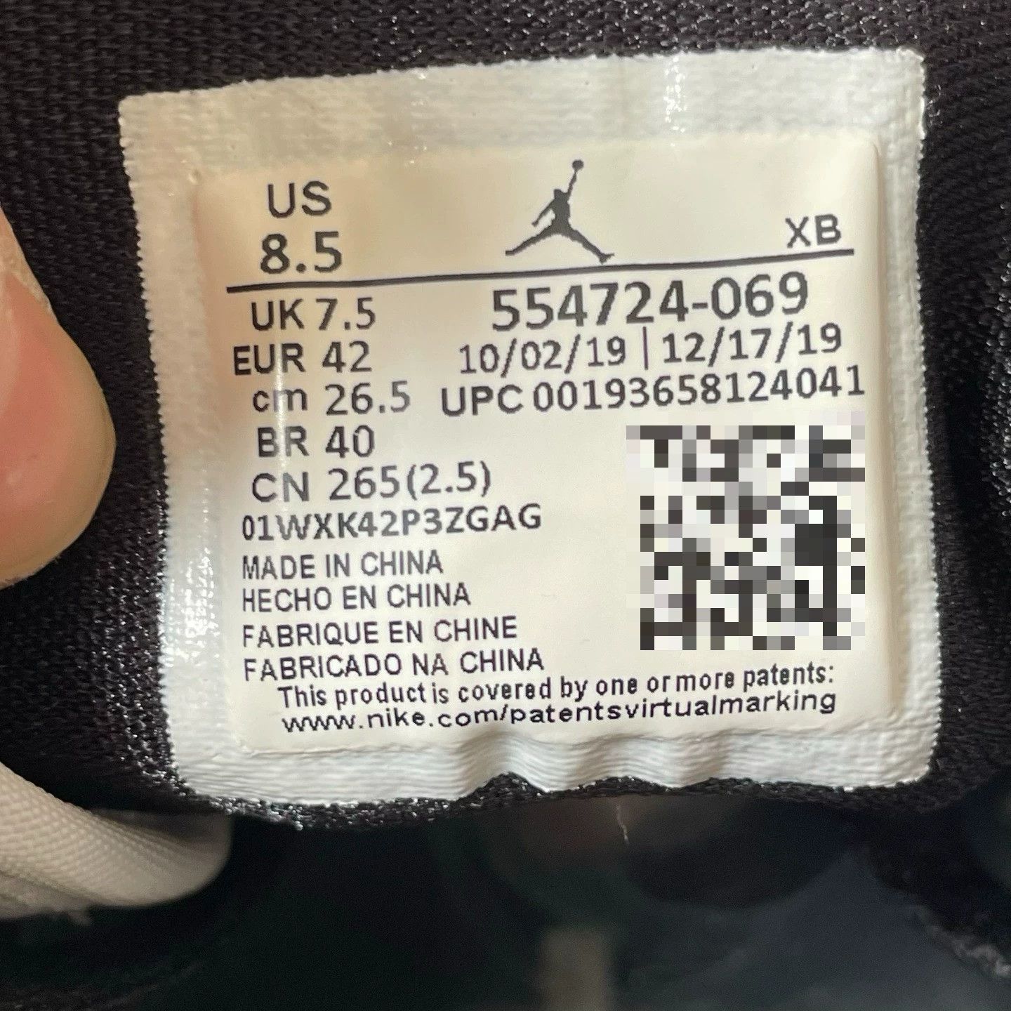 Nike Nike Black Lowtop Sneakers 42 Men Size US 9 / EU 42 - 6 Thumbnail