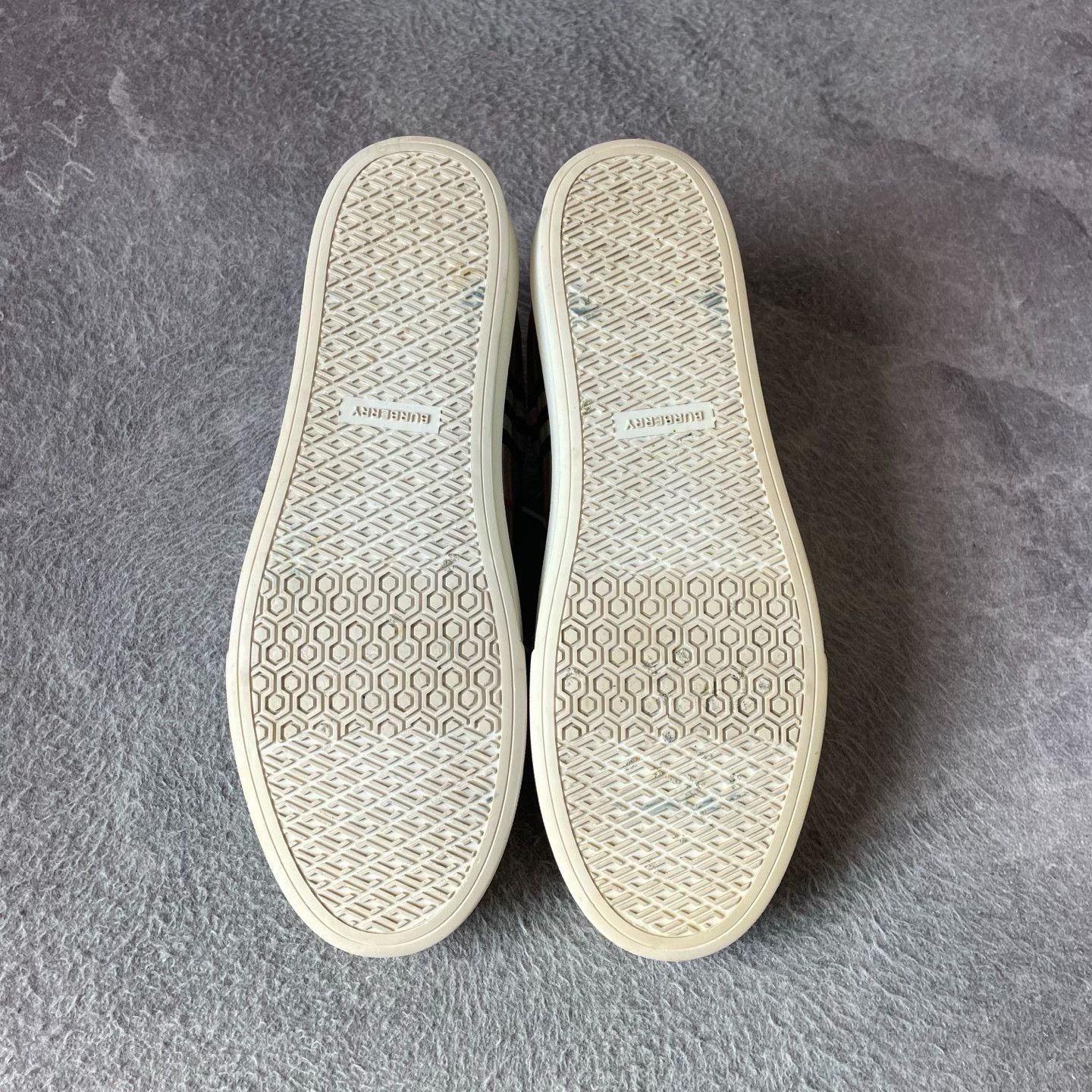 Burberry Burberry Plaid Beige Lowtop Sneakers 46 Men Size US 12 / EU 45 - 4 Thumbnail