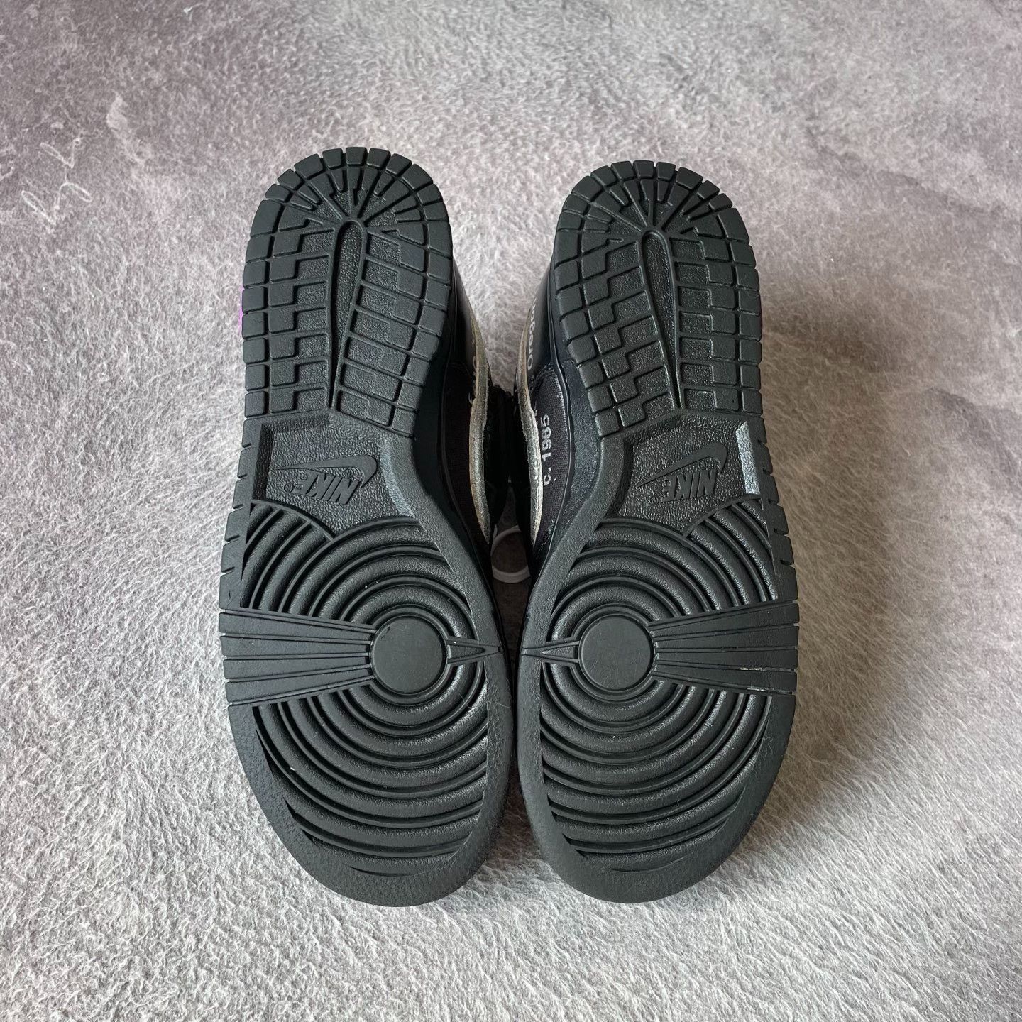 Off-White Off-White DUNK Black Lowtop Sneakers 41 Men Size US 8.5 / EU 41-42 - 4 Thumbnail
