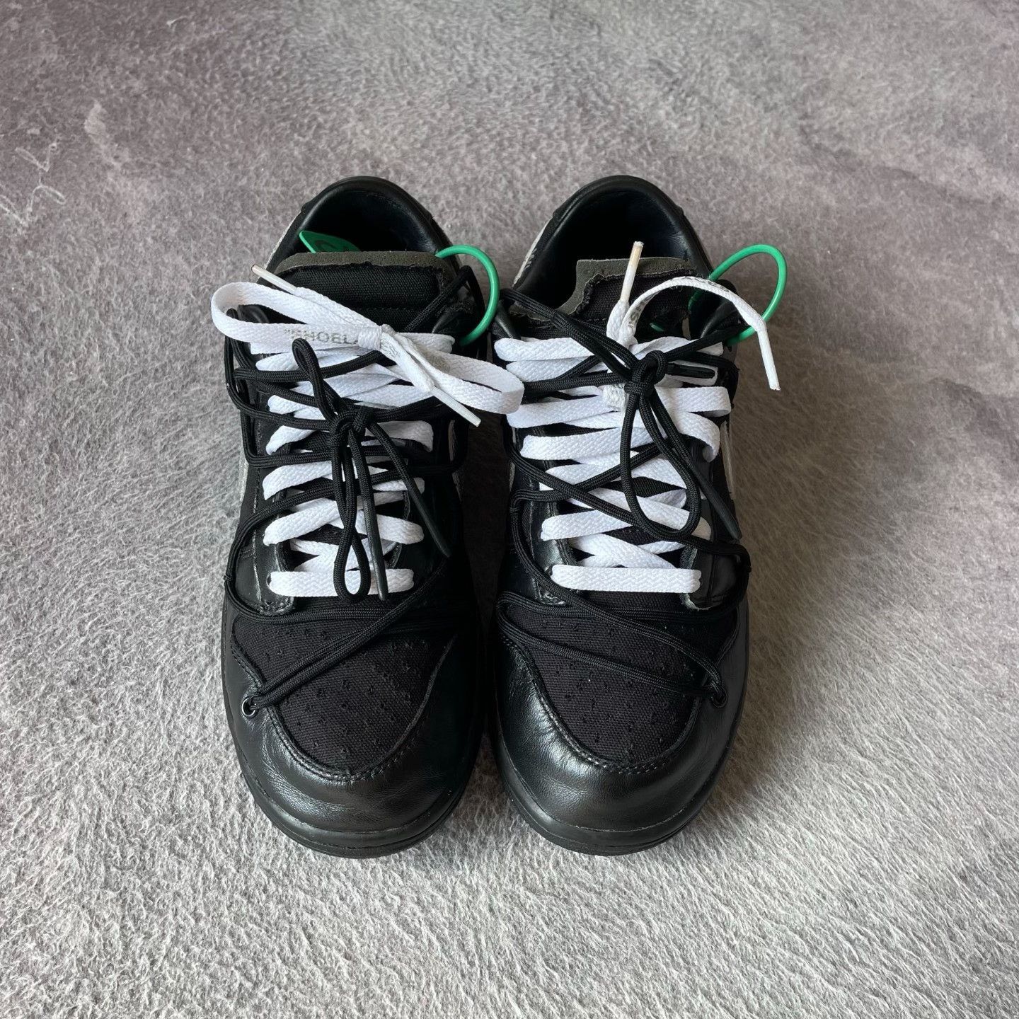 Off-White Off-White DUNK Black Lowtop Sneakers 41 Men Size US 8.5 / EU 41-42 - 2 Thumbnail