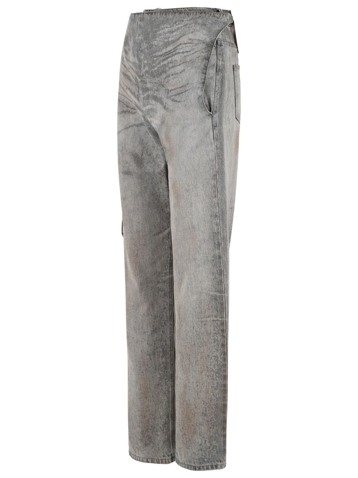 Diesel DIESEL 'D-Thalira' Grey Cotton Blend Jeans Size 26" / US 2 / IT 38 - 2 Thumbnail
