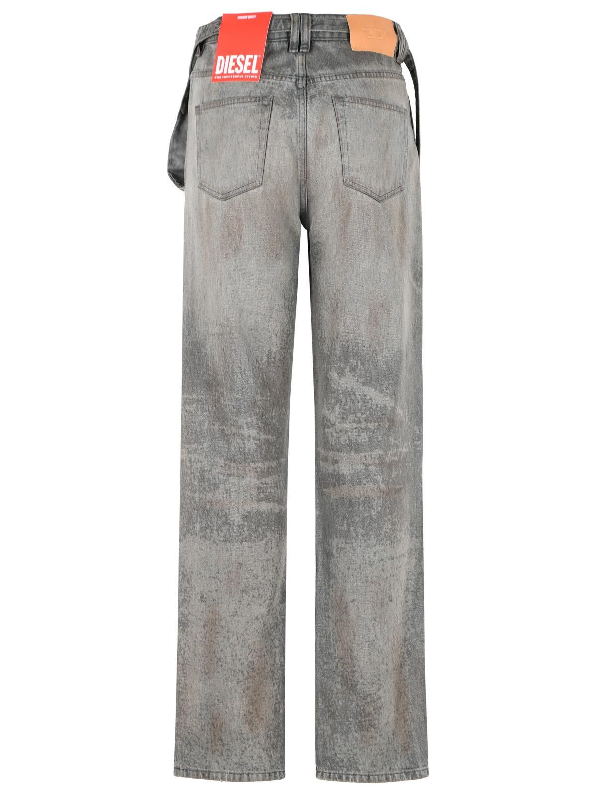 Diesel DIESEL 'D-Thalira' Grey Cotton Blend Jeans Size 26" / US 2 / IT 38 - 3 Thumbnail