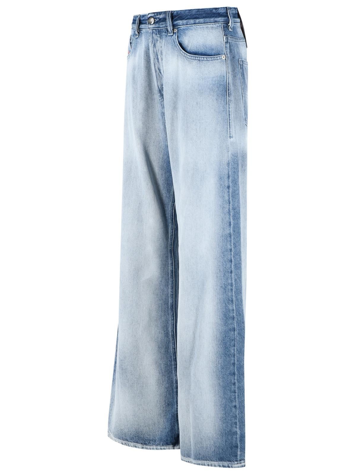 Diesel DIESEL 'Sire 1996' Blue Cotton Jeans Size 27" / US 4 / IT 40 - 2 Thumbnail