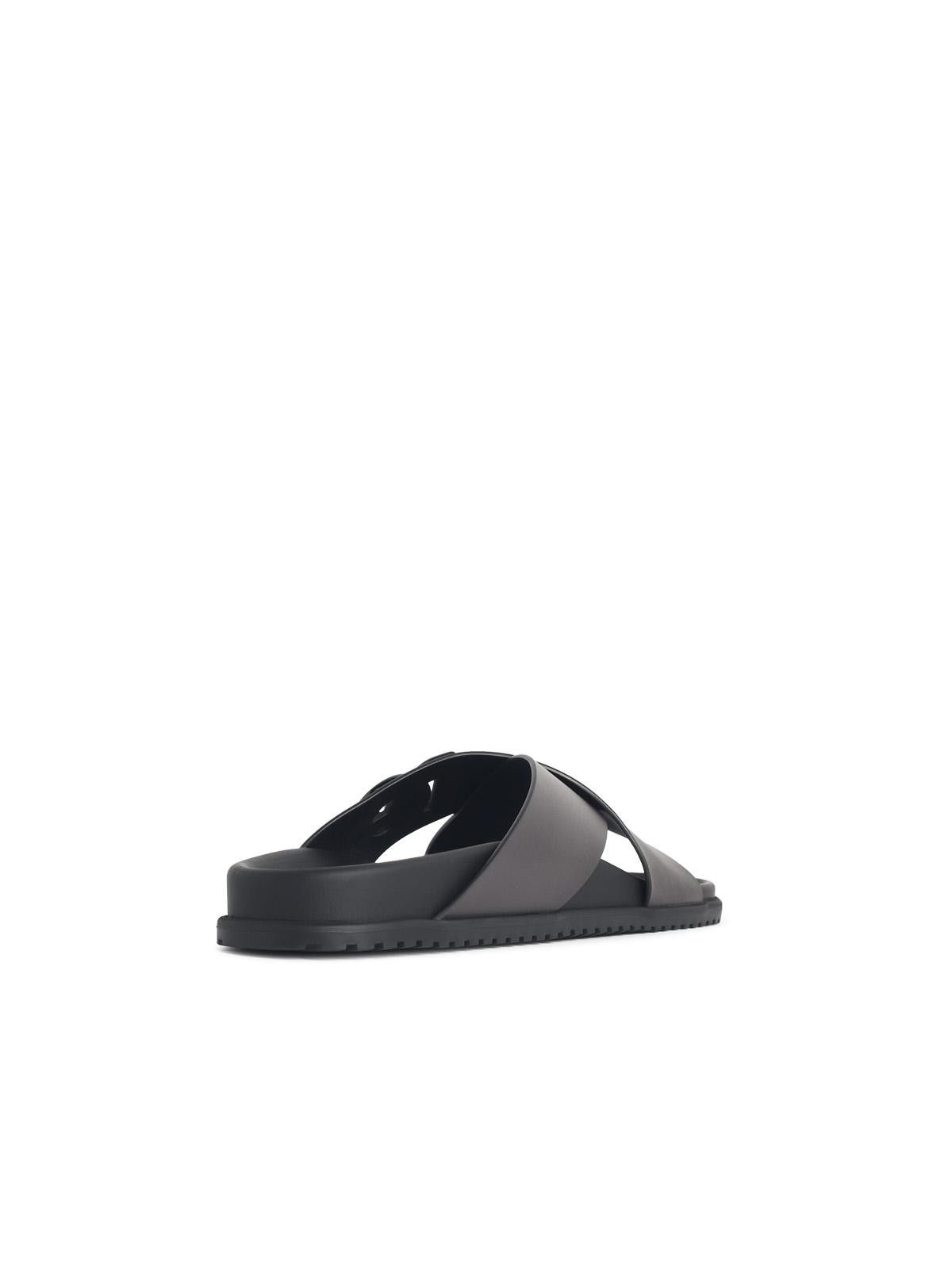 Dolce & Gabbana DOLCE & GABBANA Brown Leather Slippers Size US 9 / EU 42 - 3 Thumbnail