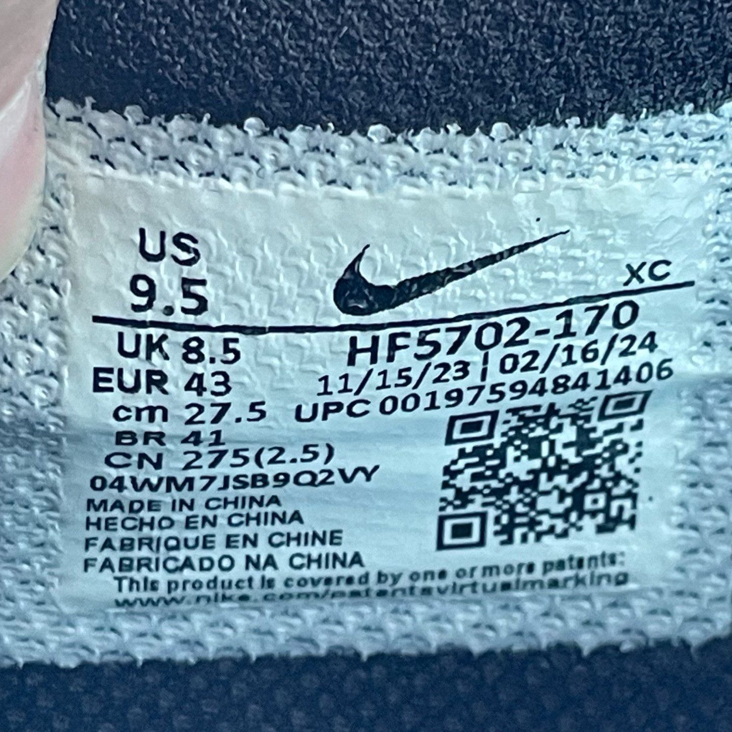 Nike Nike White Lowtop Sneakers 43 Men Size US 10 / EU 43 - 6 Thumbnail