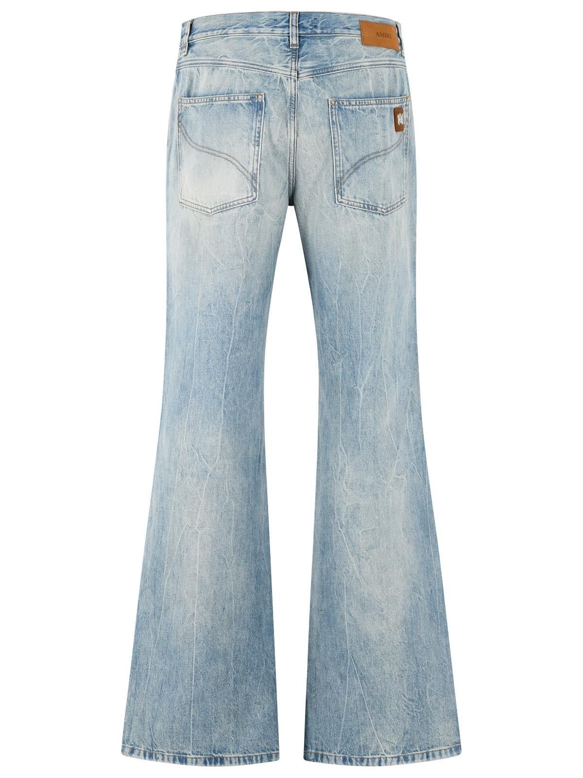 Amiri AMIRI 'Boot Cut' Light Blue Denim Jeans Size US 30 / EU 46 - 3 Thumbnail