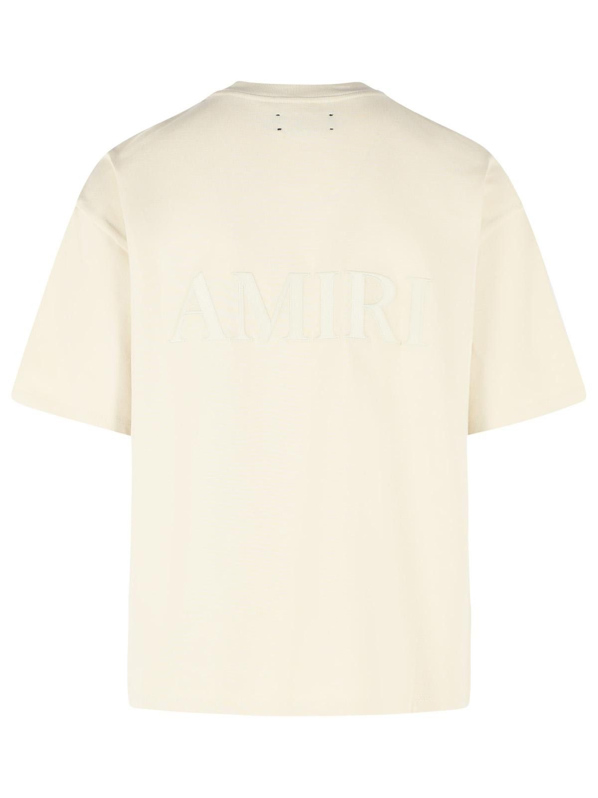 Amiri AMIRI Beige Cotton T-Shirt Size US M / EU 48-50 / 2 - 3 Thumbnail