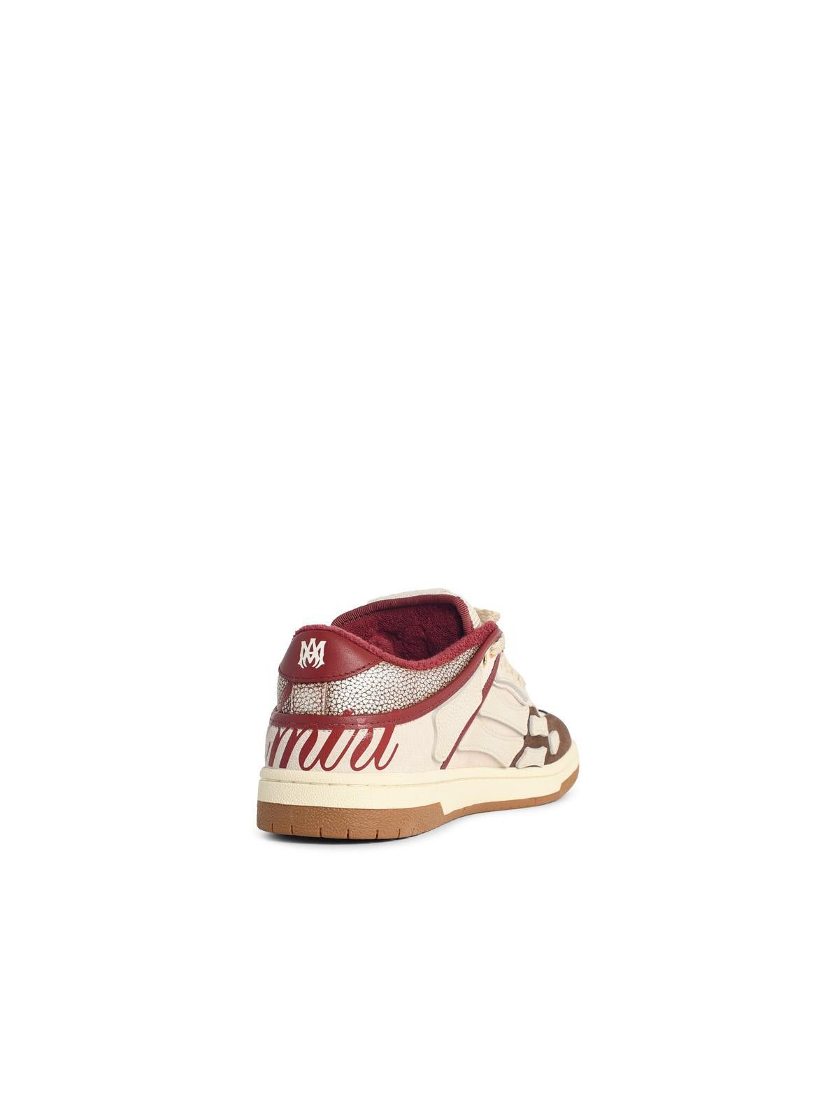 Amiri AMIRI 'Skel' Brown Leather Sneakers Size US 12 / EU 45 - 3 Thumbnail