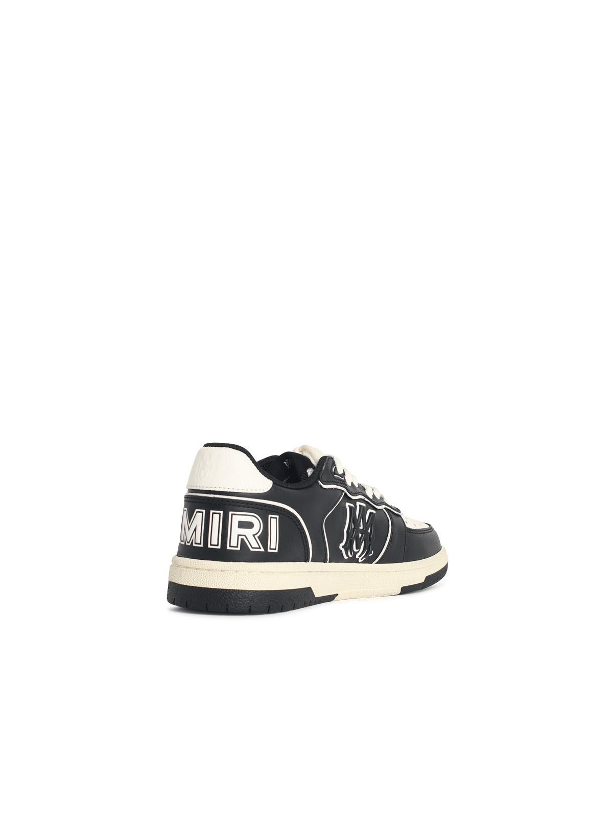 Amiri AMIRI 'Newport' Black Leather Blend Sneakers Size US 11 / EU 44 - 3 Thumbnail