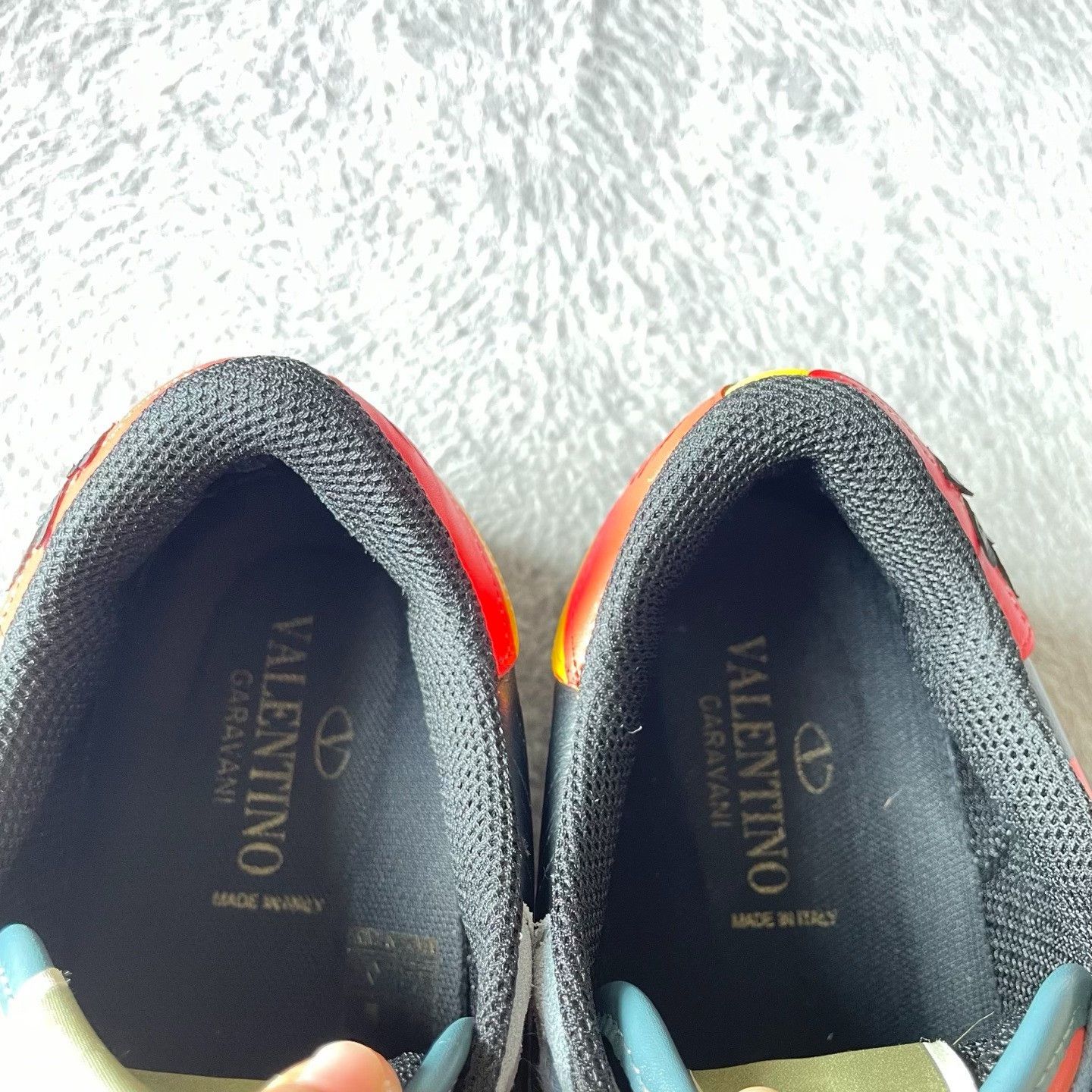 Valentino Valentino Camo Black Lowtop Sneakers 39 Men Size US 6.5 / EU 39-40 - 9 Thumbnail