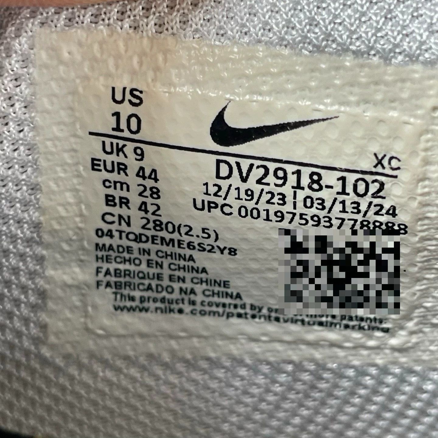 Nike Nike White Lowtop Sneakers 44 Men Size US 10.5 / EU 43-44 - 6 Thumbnail