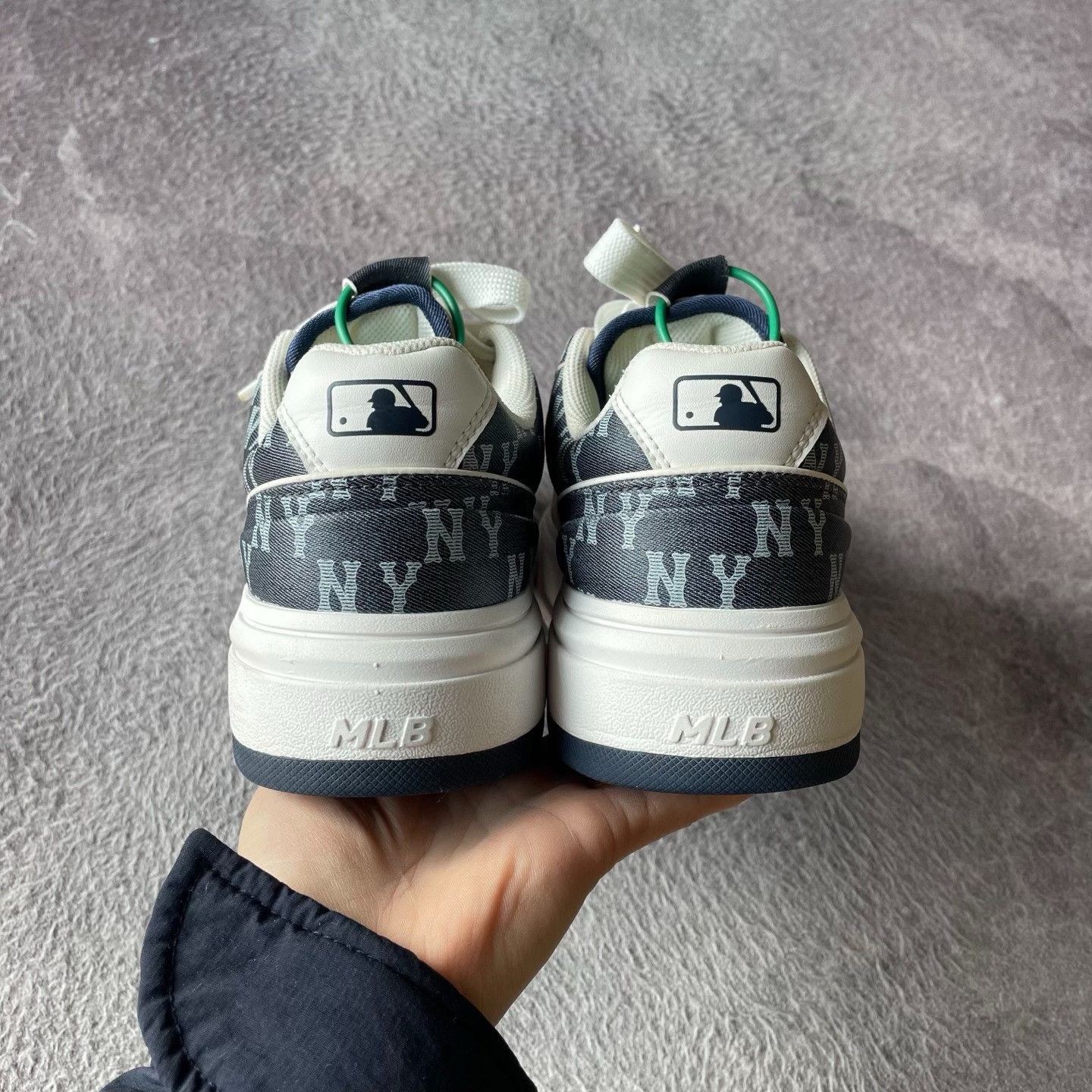 Other Blue Lowtop Sneakers 38 Women Size US 7.5 / IT 37.5 - 3 Thumbnail