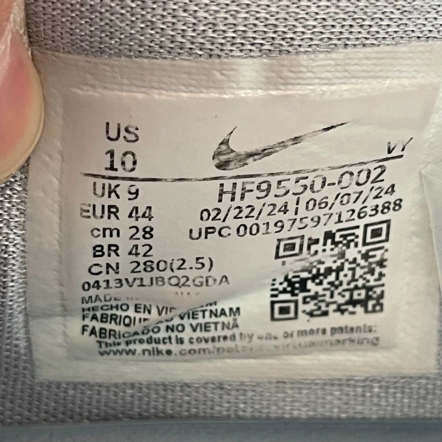 Nike Nike Gray Lowtop Sneakers 44 Men Size US 10.5 / EU 43-44 - 6 Thumbnail