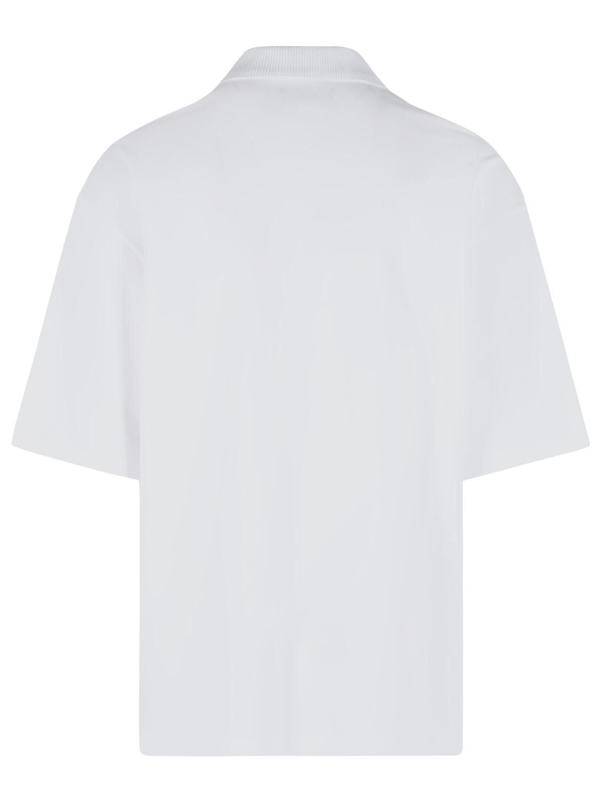 Amiri AMIRI White Cotton Polo Shirt Size US M / EU 48-50 / 2 - 3 Thumbnail