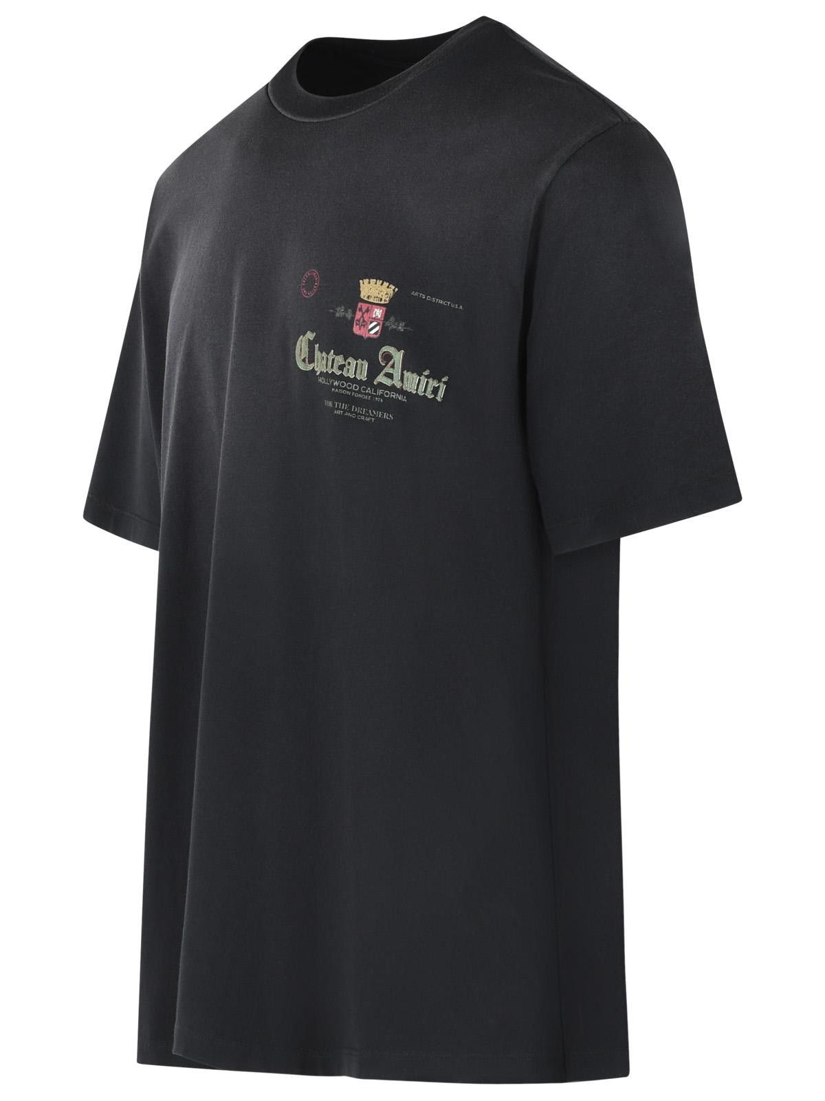 Amiri AMIRI Black Cotton T-Shirt Size US XL / EU 56 / 4 - 2 Thumbnail