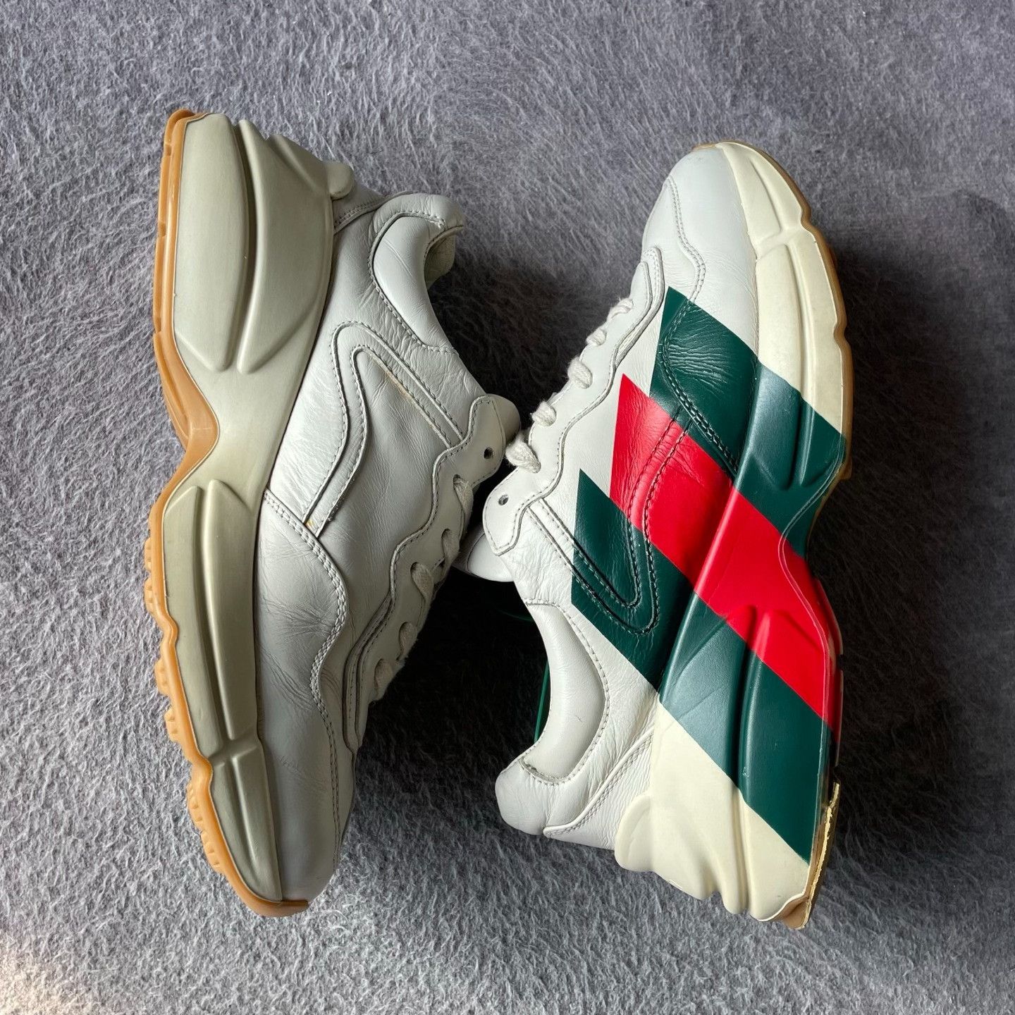 Gucci Gucci Red Lowtop Sneakers 39 Men Size US 6.5 / EU 39-40 - 7 Thumbnail