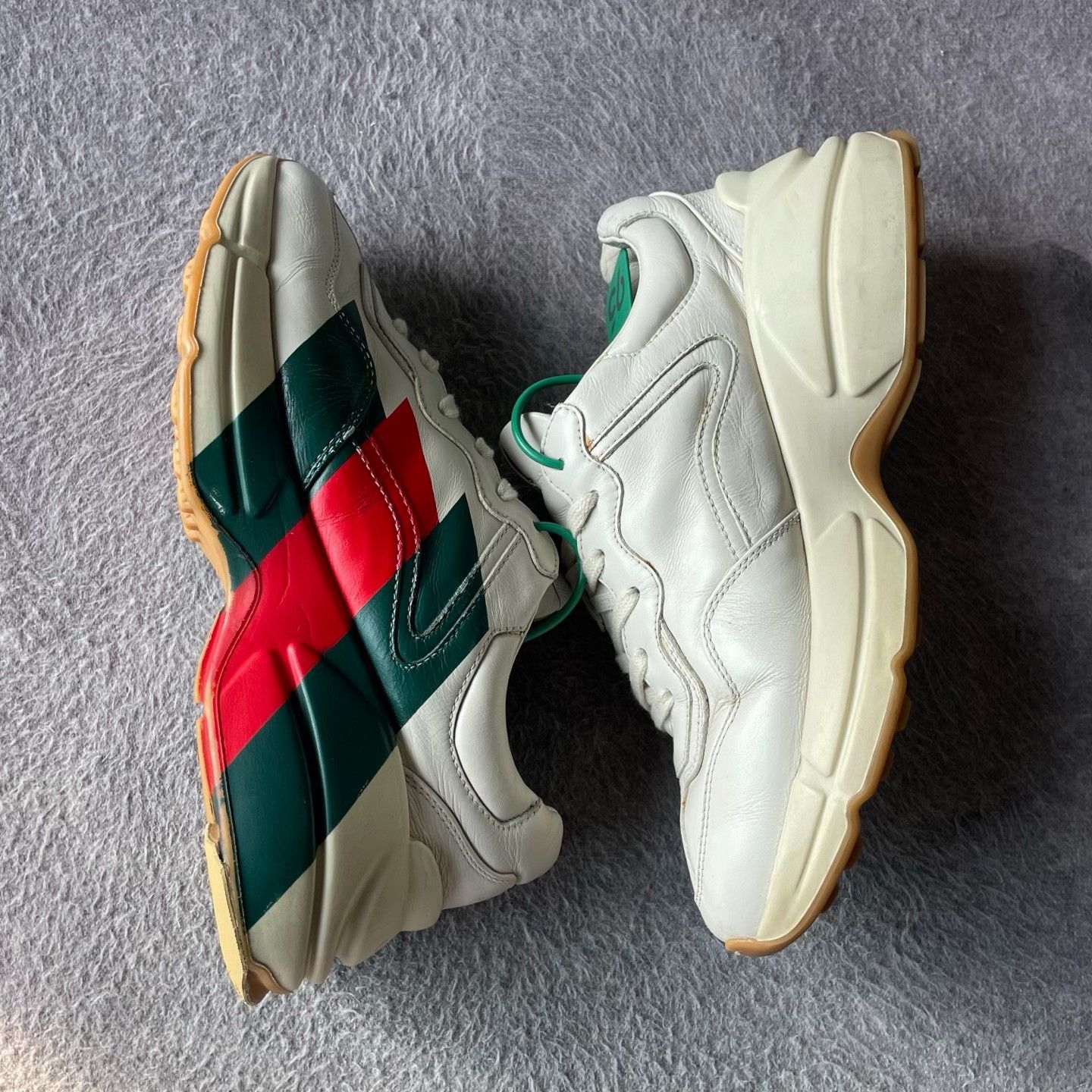 Gucci Gucci Red Lowtop Sneakers 39 Men Size US 6.5 / EU 39-40 - 6 Thumbnail