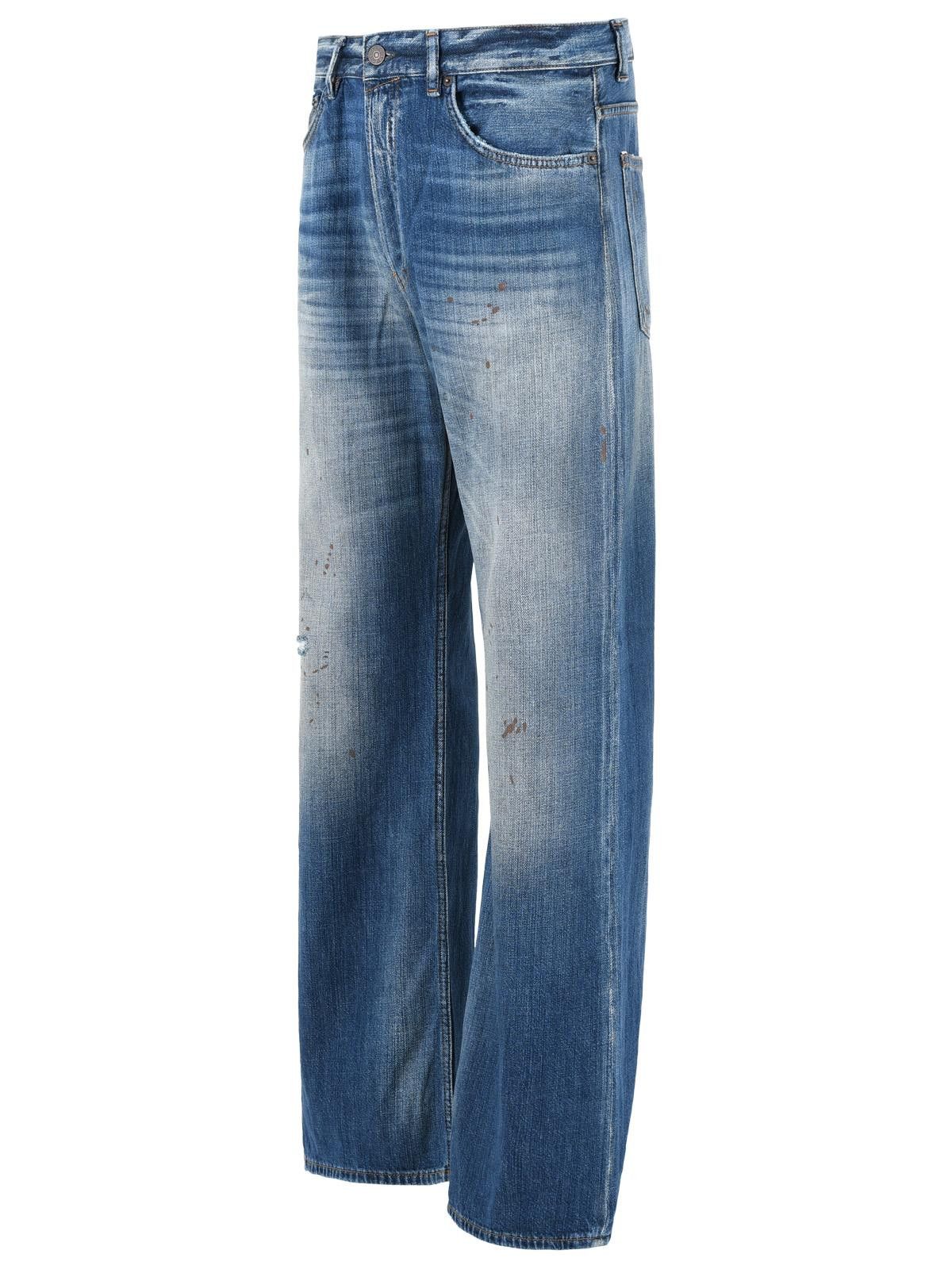 Acne Studios ACNE STUDIOS '2021' Blue Denim Jeans Size US 31 - 2 Thumbnail