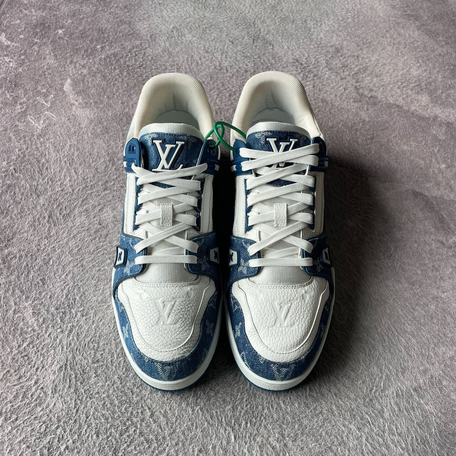Louis Vuitton Louis Vuitton Training Denim Blue Lowtop Sneakers 43 Men Size US 10 / EU 43 - 2 Thumbnail
