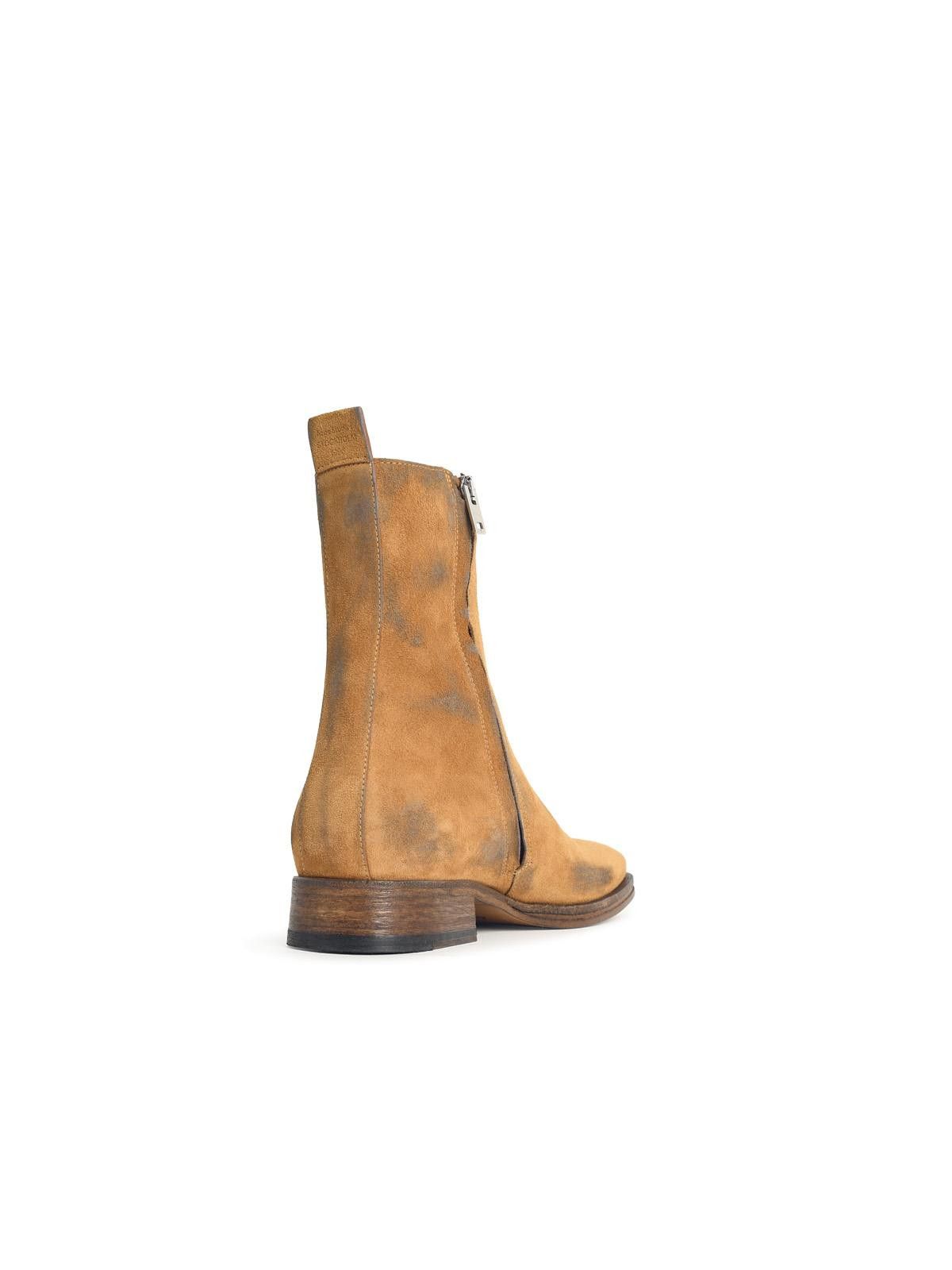 Acne Studios ACNE STUDIOS Beige Suede Ankle Boots Size US 11 / EU 44 - 3 Thumbnail