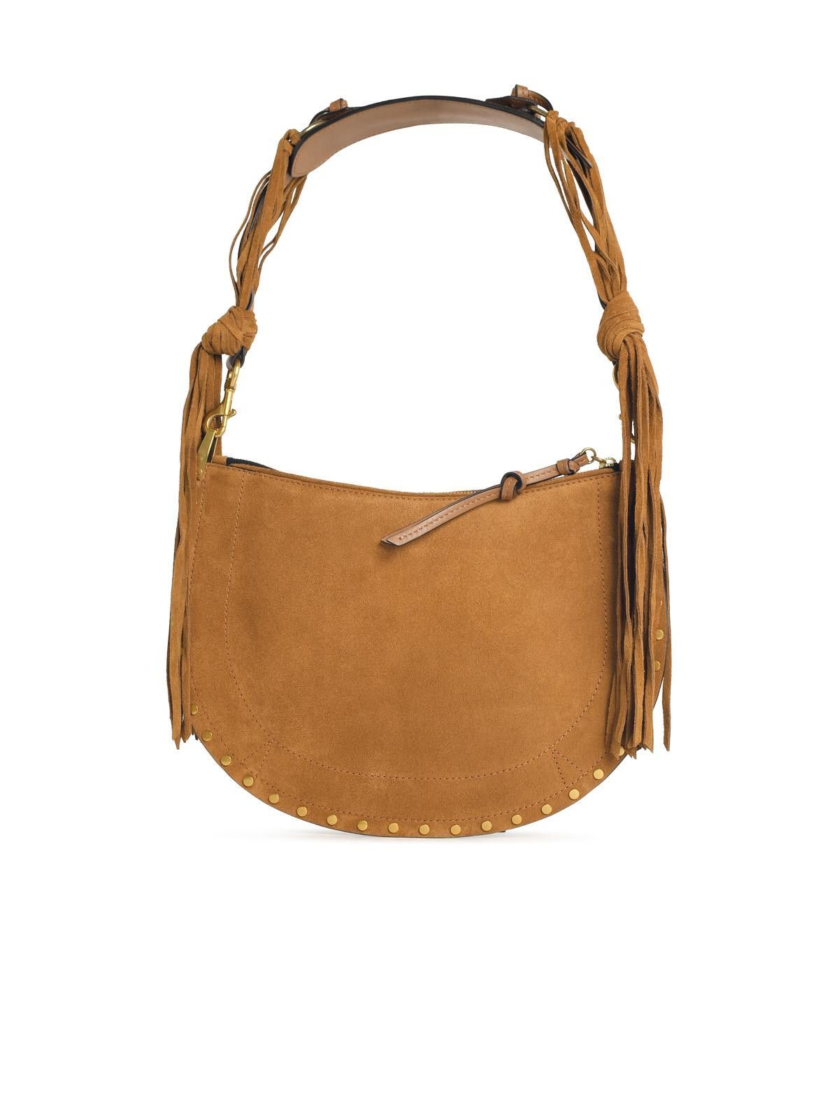 Isabel Marant ISABEL MARANT Oskan Soft' Suede Cognac Bag Size ONE SIZE - 3 Thumbnail