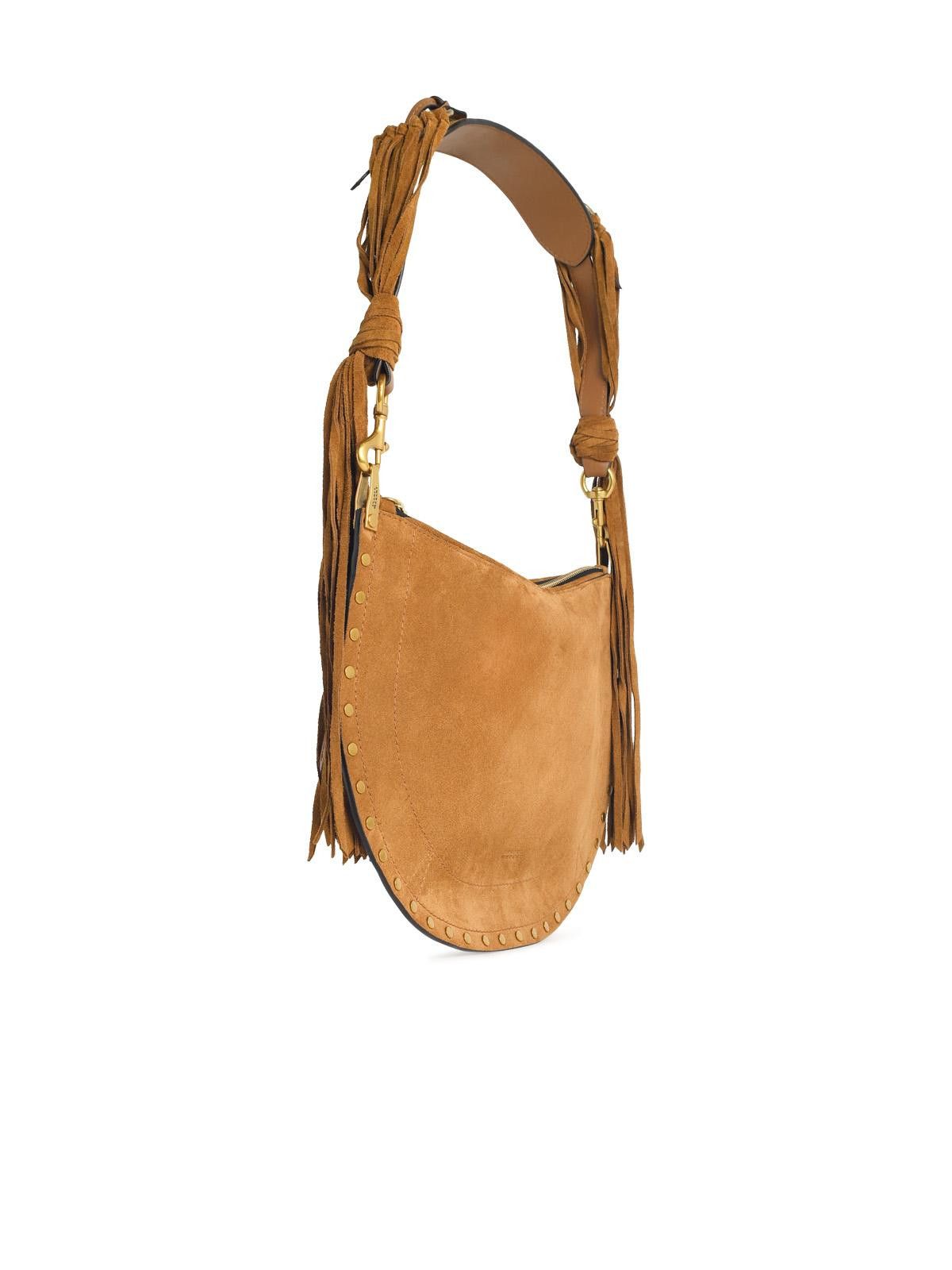 Isabel Marant ISABEL MARANT Oskan Soft' Suede Cognac Bag Size ONE SIZE - 2 Thumbnail