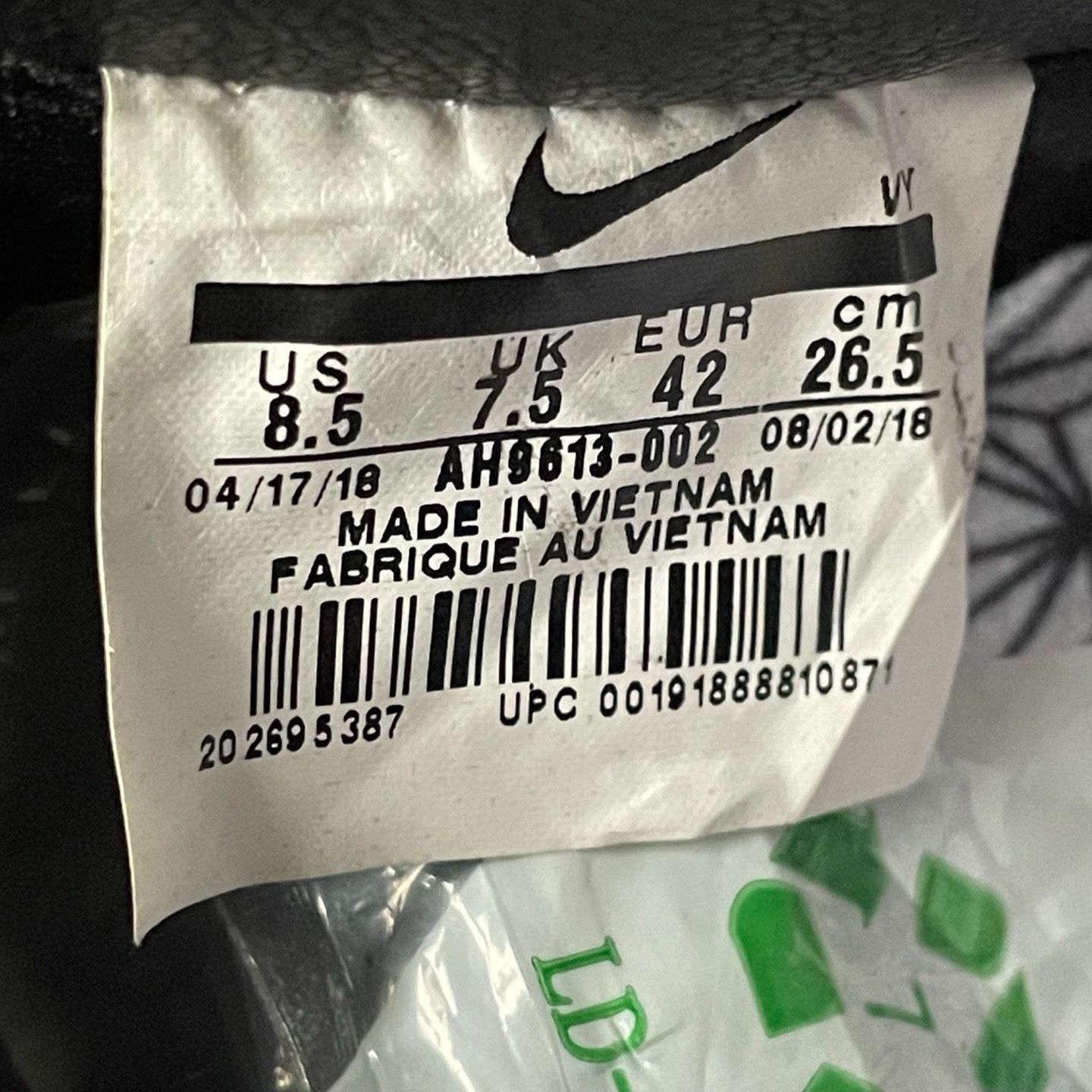 Nike Nike DUNK Black Lowtop Sneakers 42 Men Size US 9 / EU 42 - 6 Thumbnail