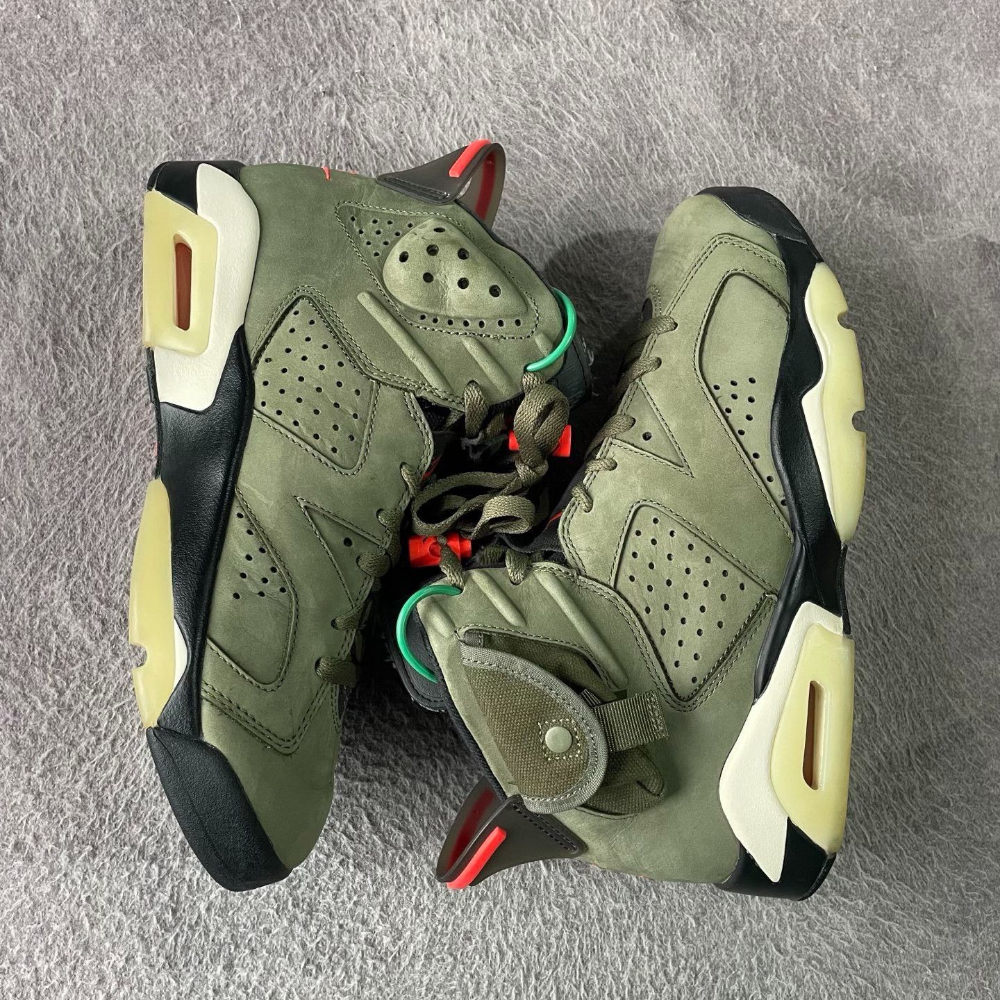 Nike Nike AJ6 Collab Green Lowtop Sneakers 40 Men Size US 7.5 / EU 40-41 - 7 Thumbnail