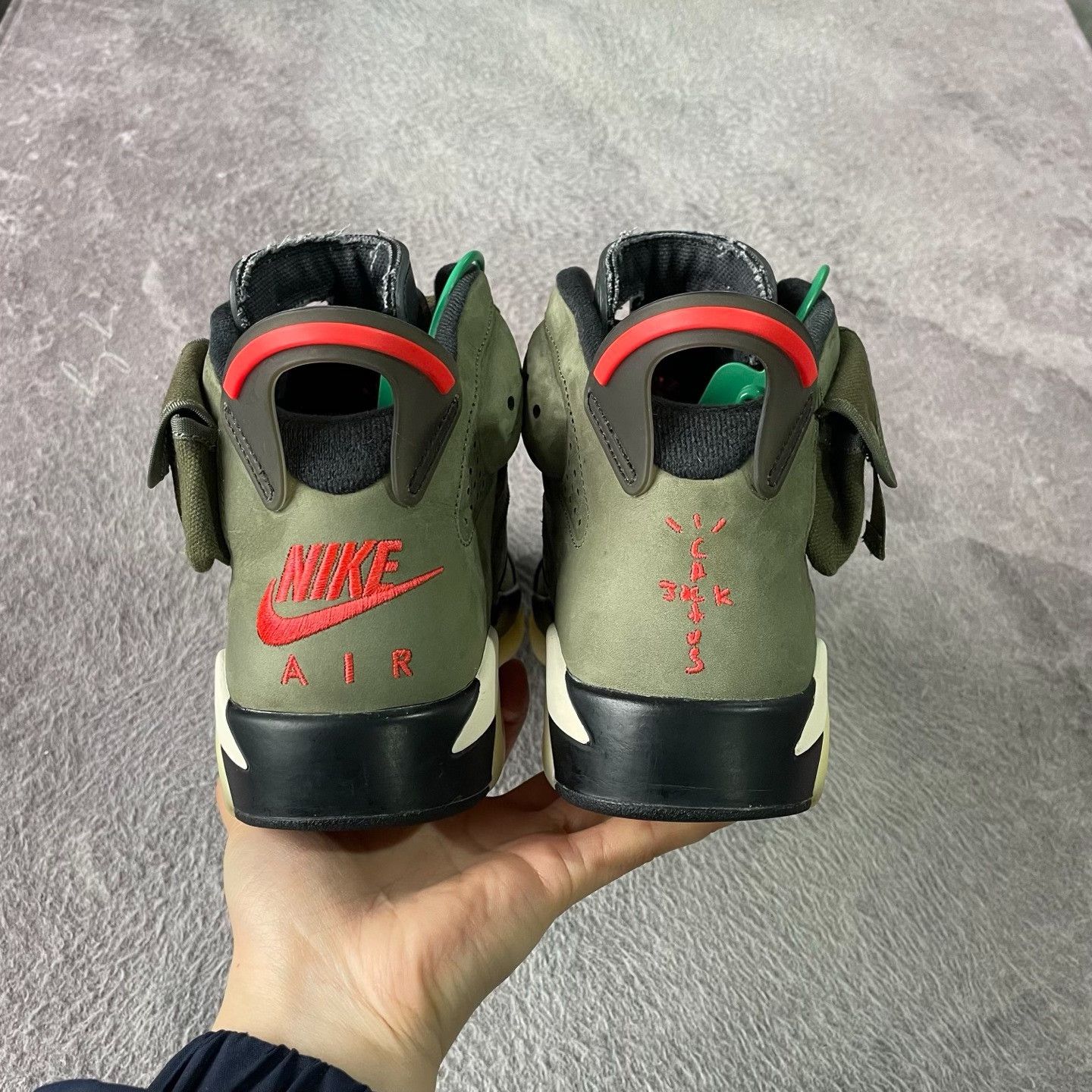Nike Nike AJ6 Collab Green Lowtop Sneakers 40 Men Size US 7.5 / EU 40-41 - 3 Thumbnail
