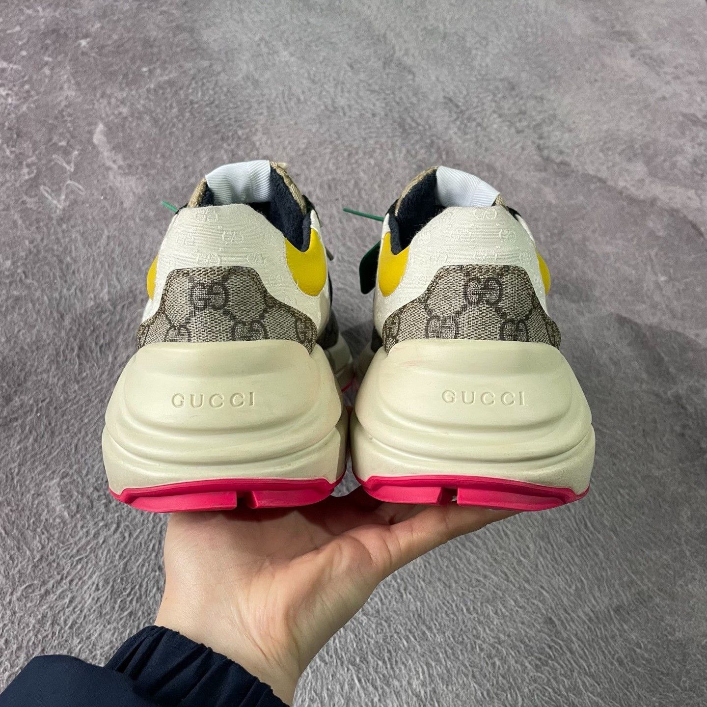 Gucci Gucci Pink Lowtop Sneakers 42 Men Size US 9 / EU 42 - 3 Thumbnail