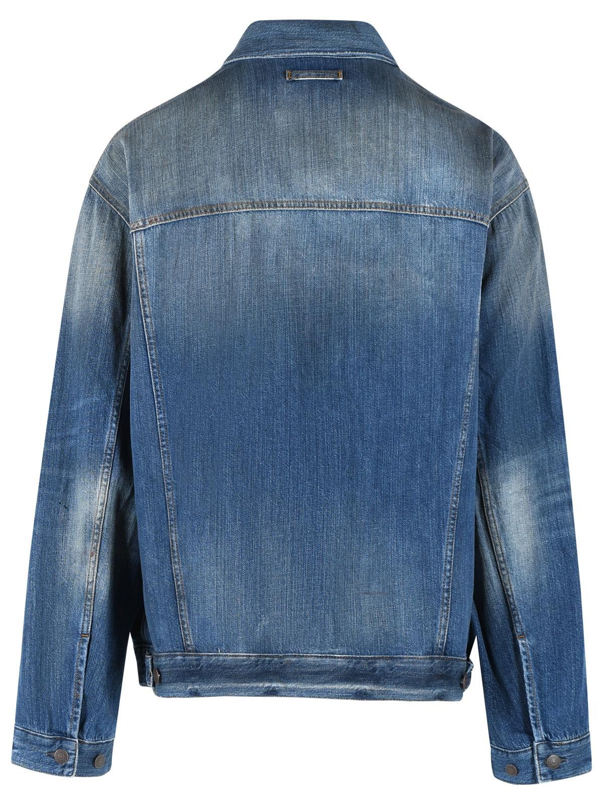 Acne Studios ACNE STUDIOS Blue Cotton Jacket Size US XL / EU 56 / 4 - 3 Thumbnail