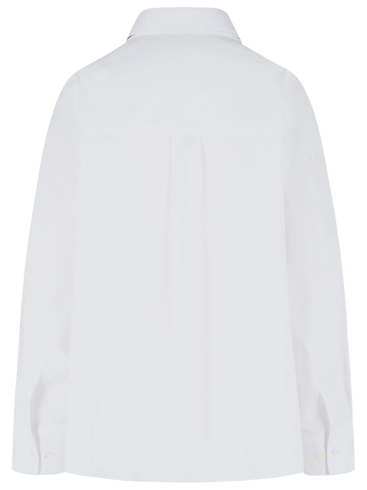 CLOSED CLOSED 'Cape' White Cotton Shirt Size S / US 4 / IT 40 - 3 Thumbnail