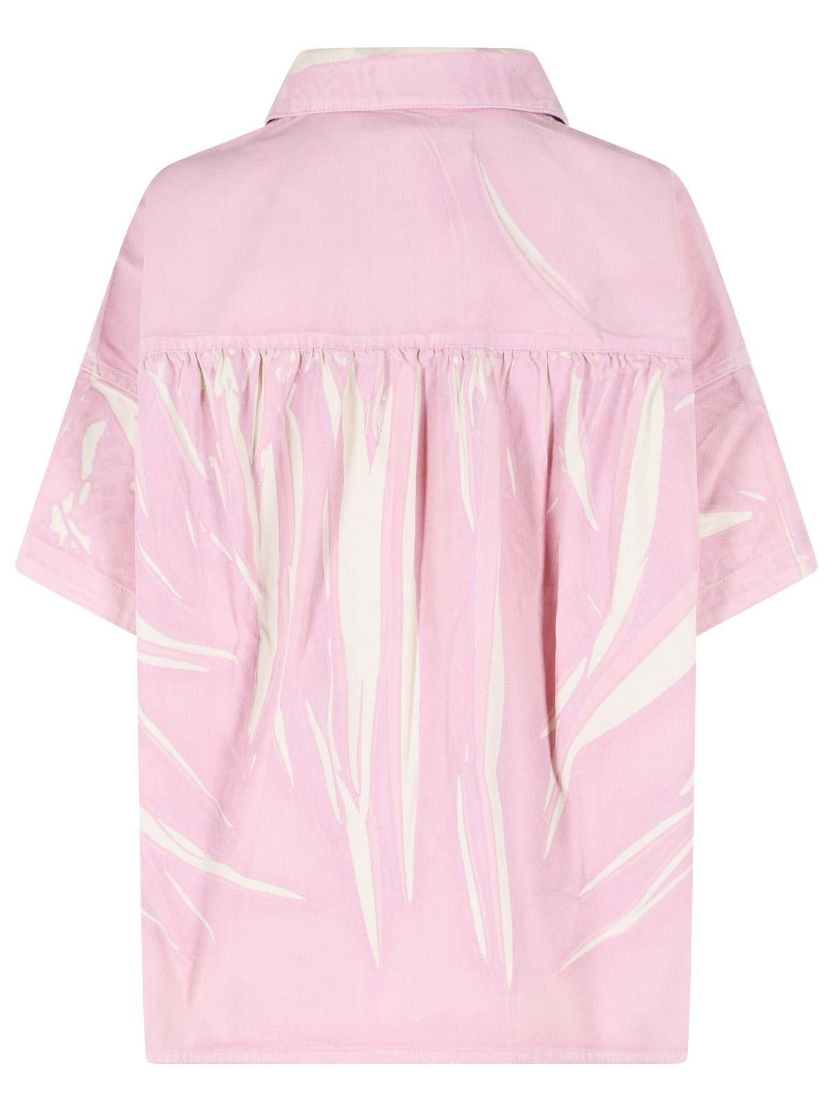 Marni MARNI Pink Cotton Shirt Size M / US 6-8 / IT 42-44 - 3 Thumbnail