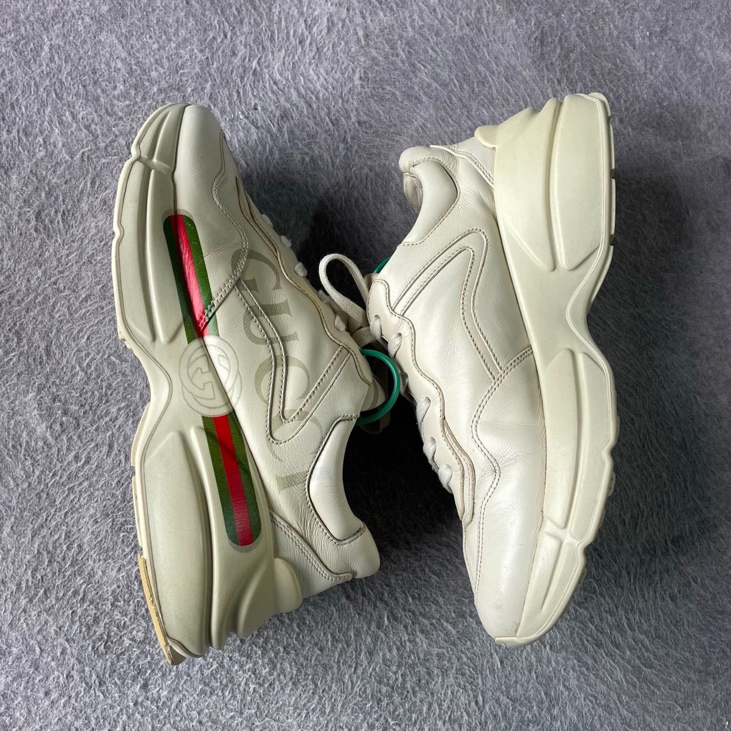 Gucci Gucci White Lowtop Sneakers 39 Men Size US 6.5 / EU 39-40 - 6 Thumbnail
