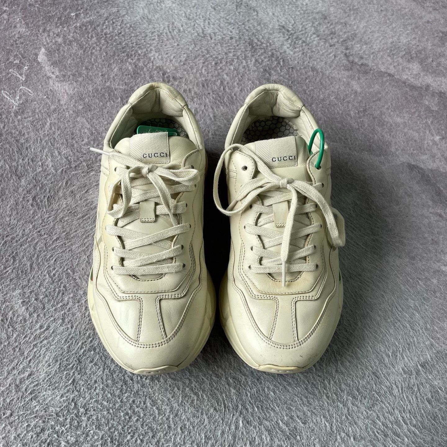 Gucci Gucci White Lowtop Sneakers 39 Men Size US 6.5 / EU 39-40 - 2 Thumbnail