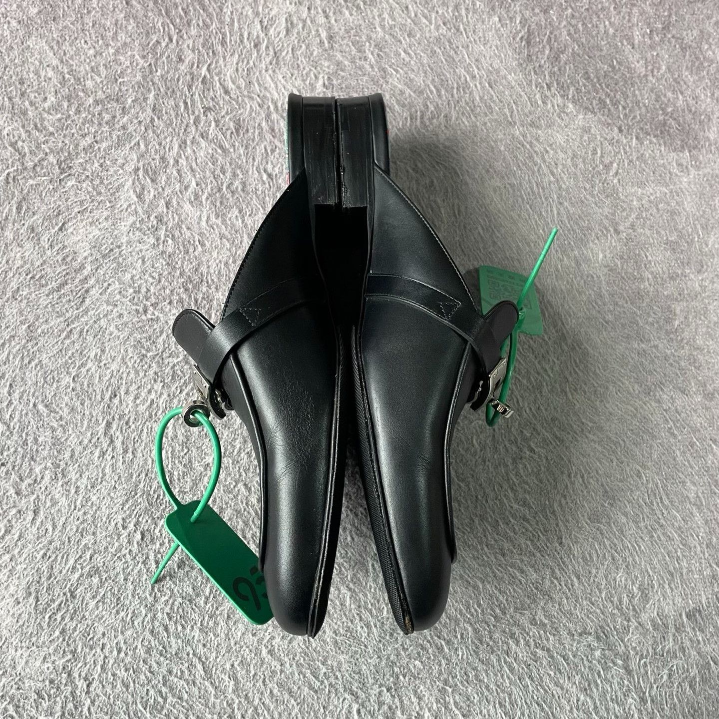 Hermes Hermes Black Sandals 38 Women Size US 7.5 / IT 37.5 - 6 Thumbnail